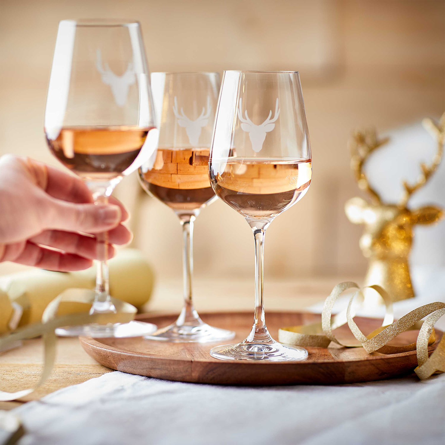 MOUNTAIN LOVE pahar vin cu cerb