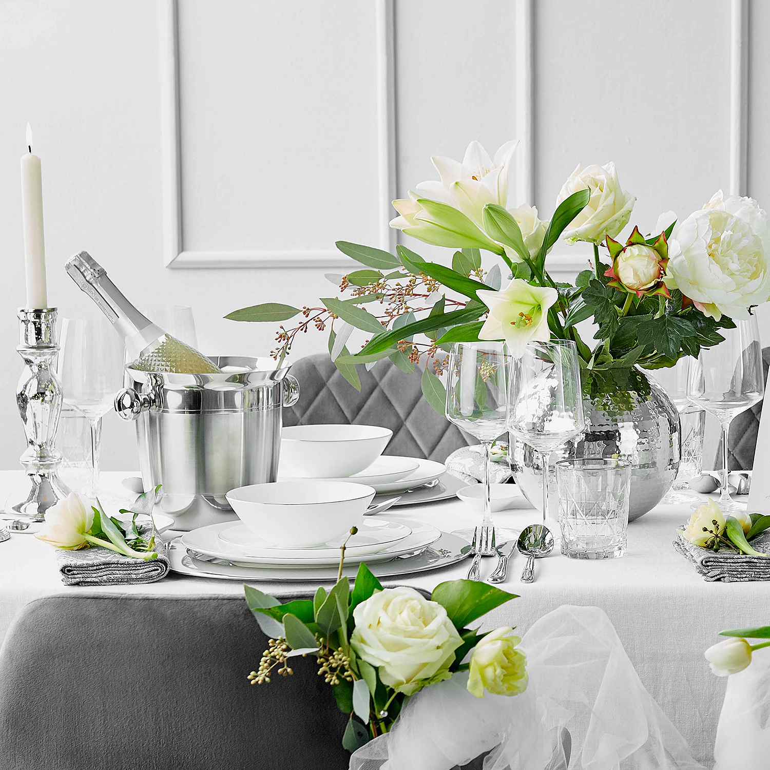 CHAMPAGNE frapiera din otel inoxidabil