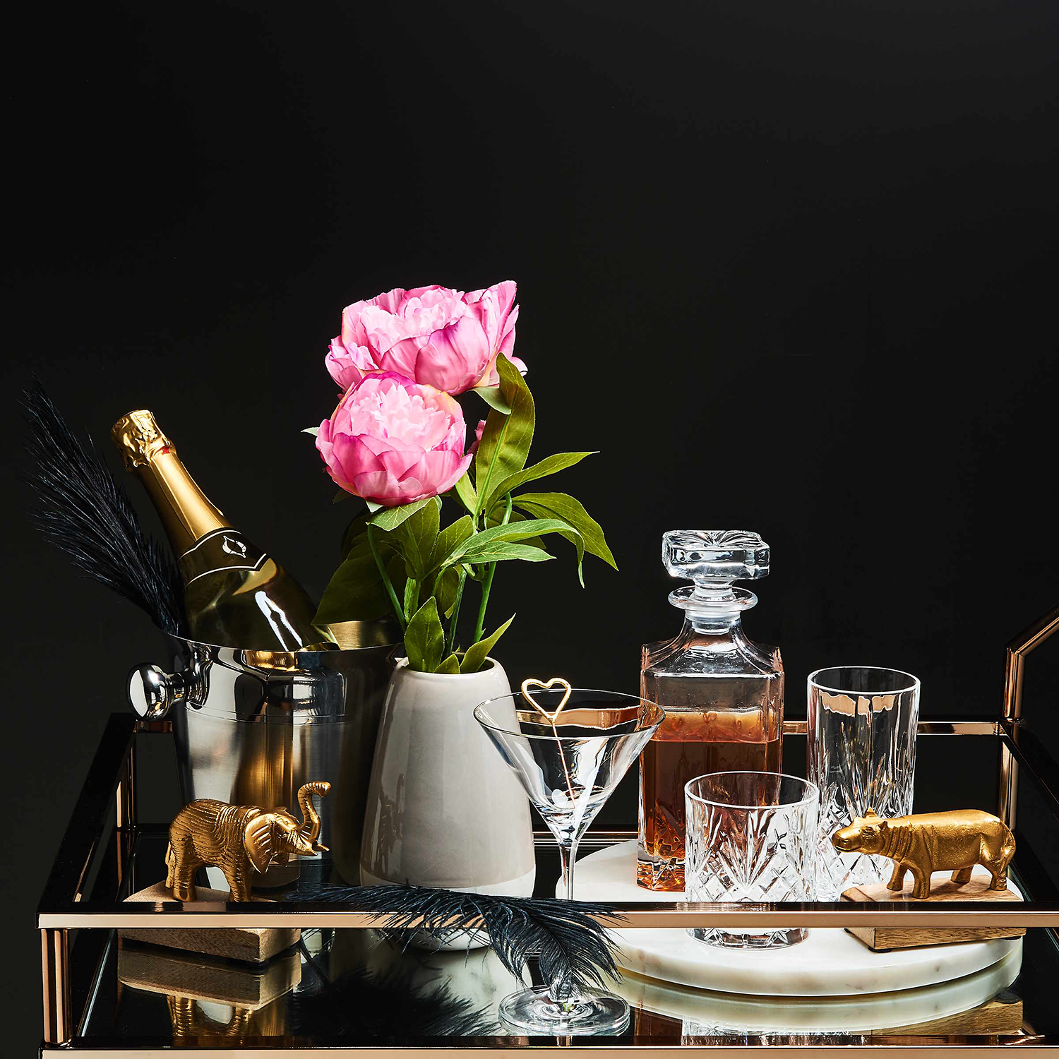 CRYSTAL CLUB carafa de cristal 750 ml