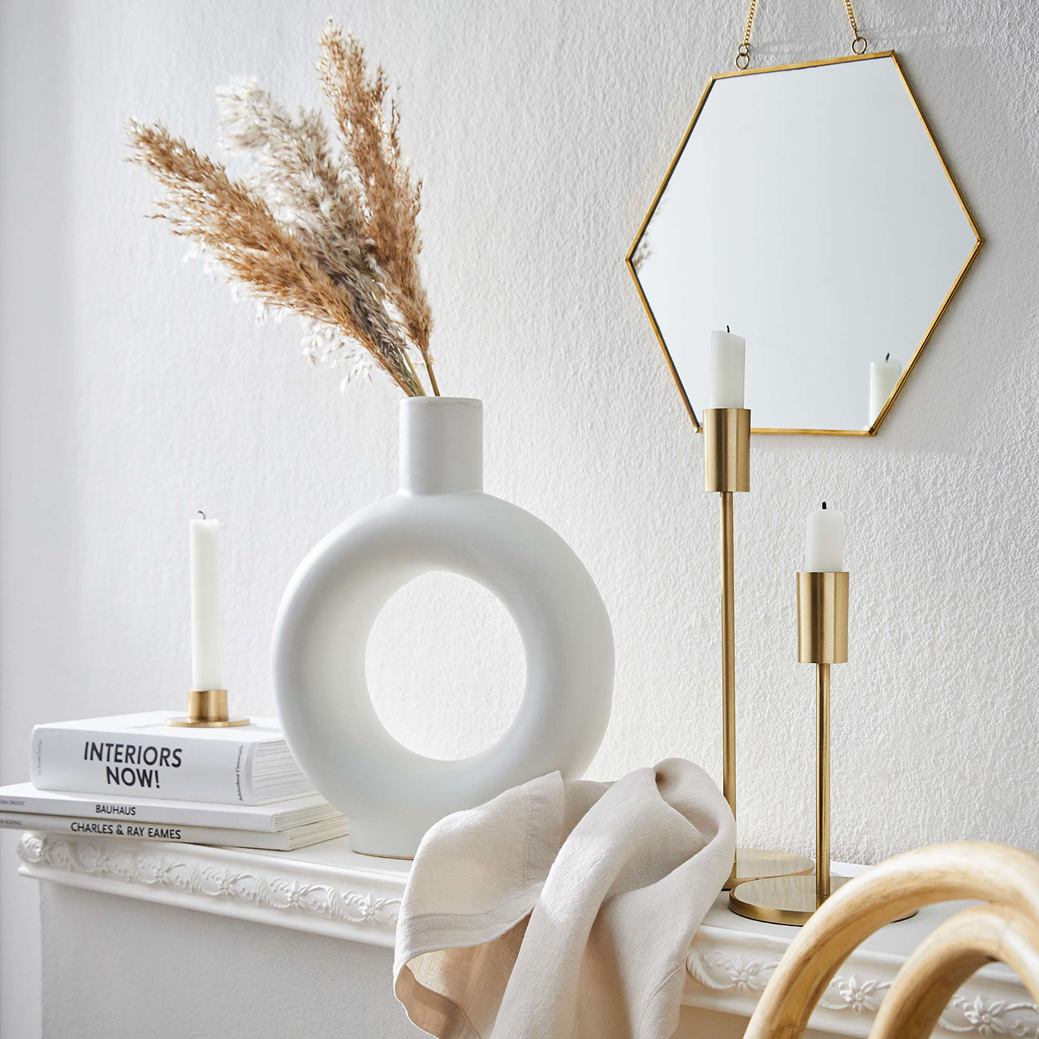 LOOP vaza ceramica rotunda | 29.5 cm