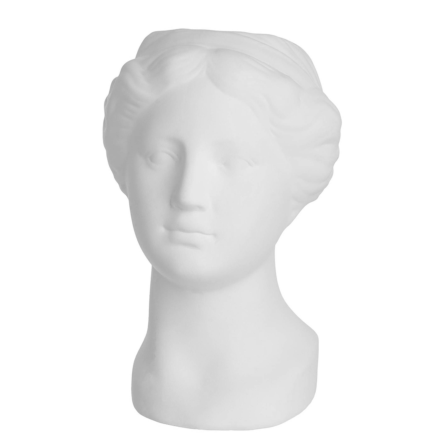 APHRODITE vaza ceramica H:18,10 alba