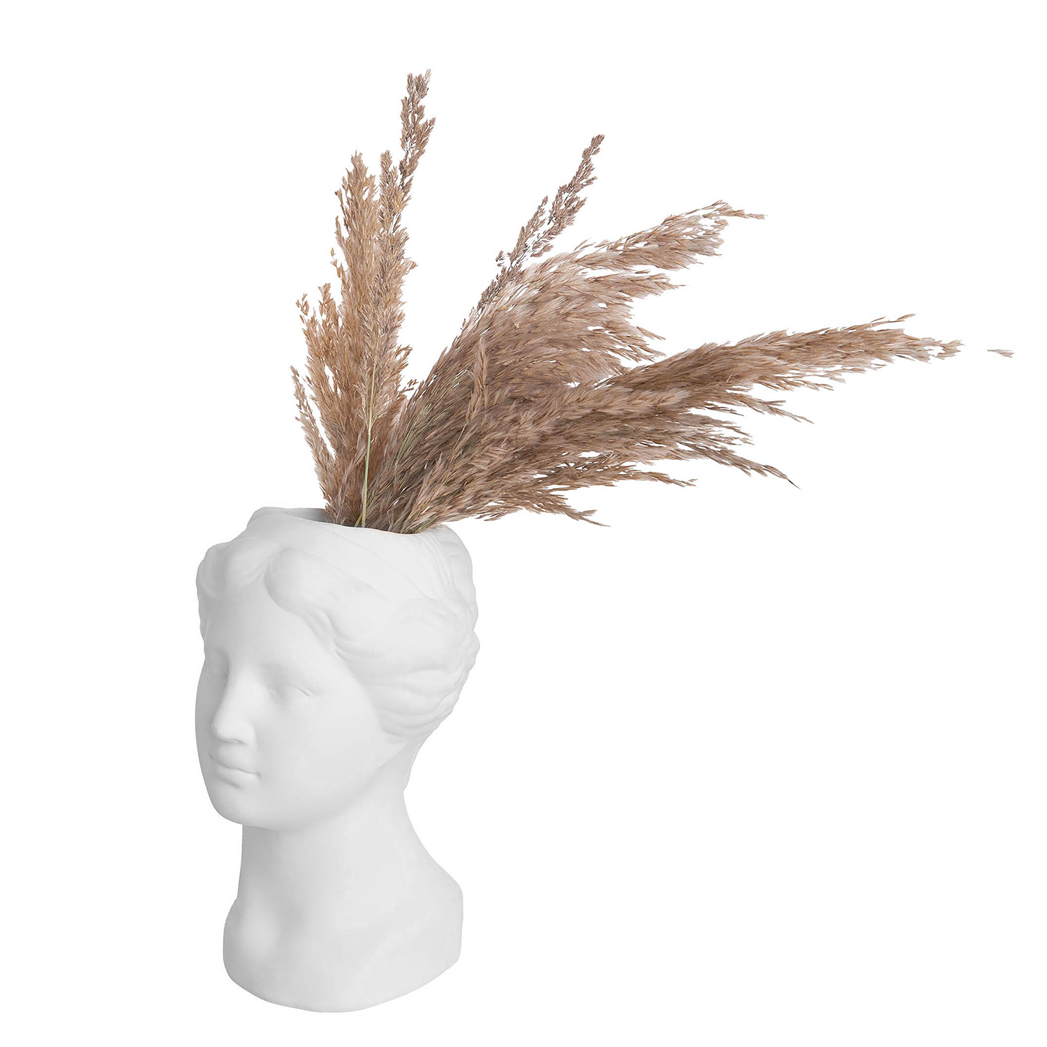 APHRODITE vaza ceramica H:18,10 alba