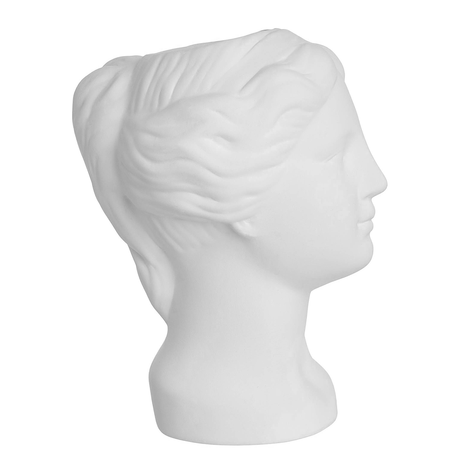 APHRODITE vaza ceramica H:18,10 alba