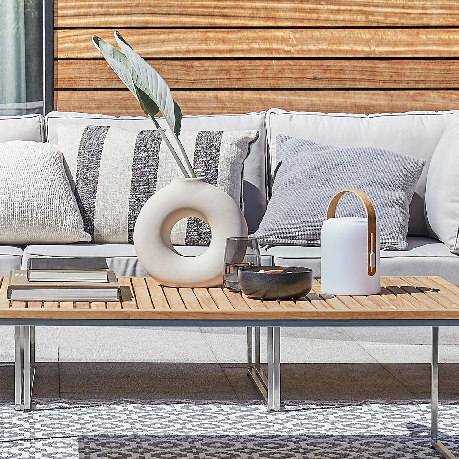 LOOP vaza ceramica rotunda | 25 cm