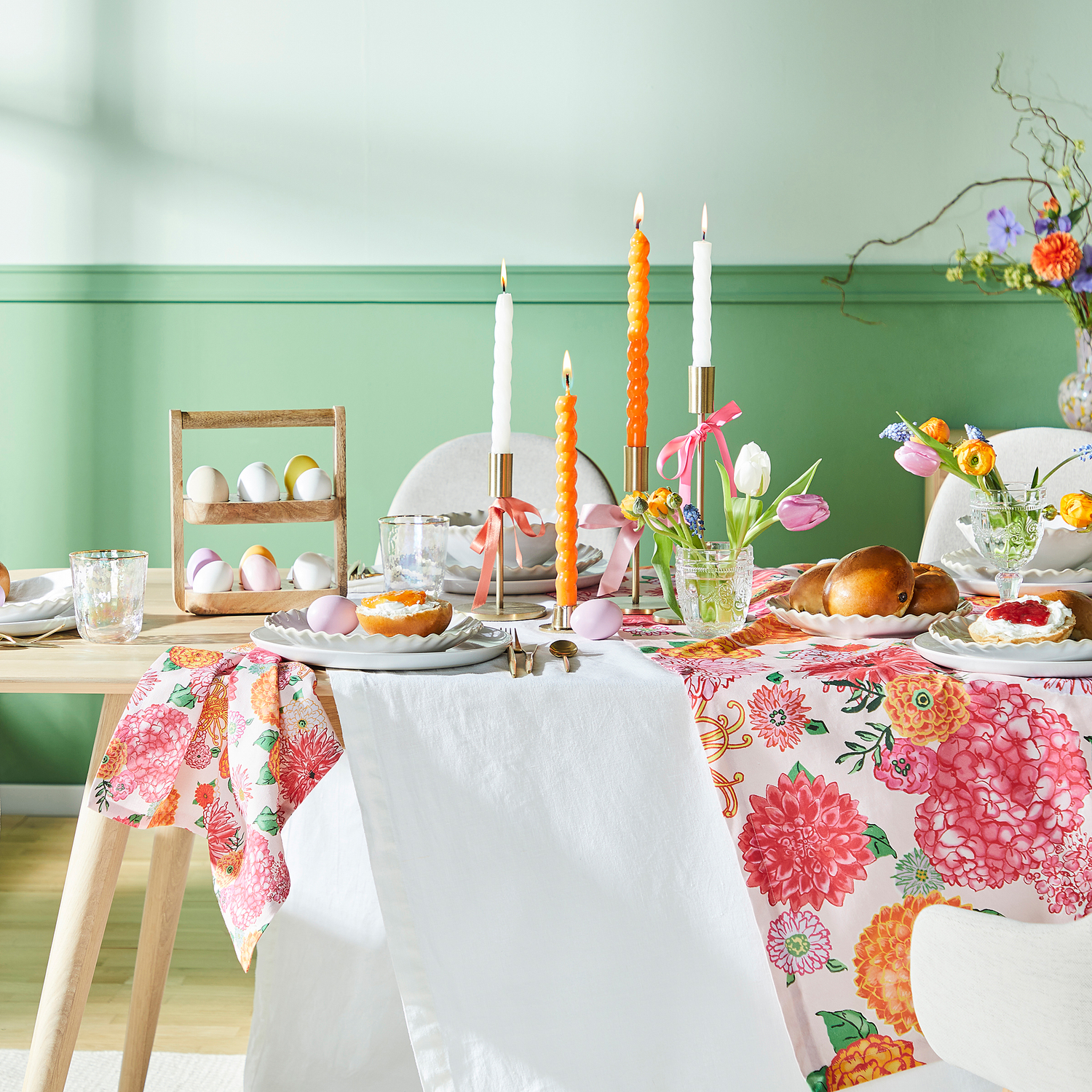 HIGHLIGHT suport pentru lumanari metalizat, auriu 19 cm