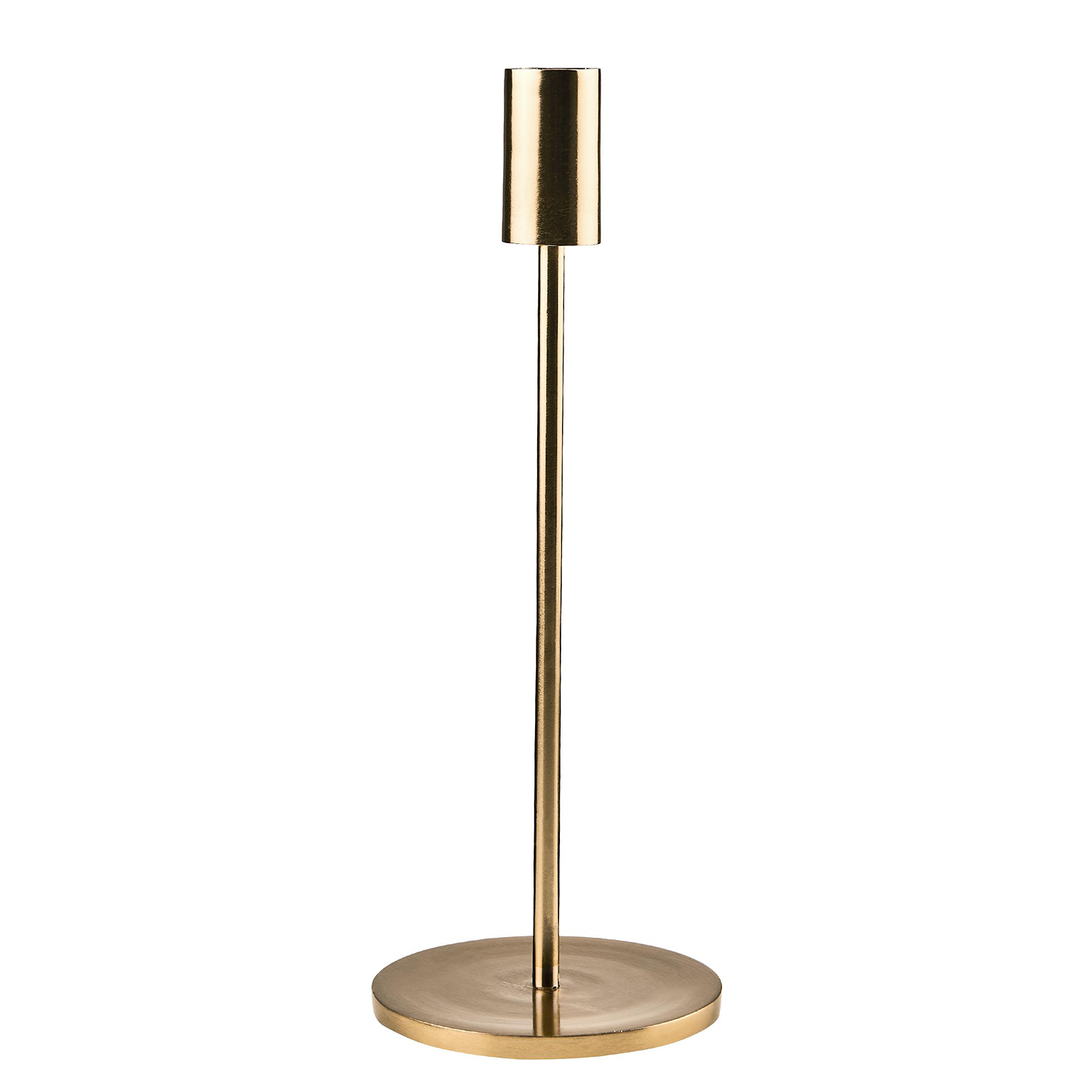 HIGHLIGHT suport pentru lumanari metalizat, auriu 29 cm