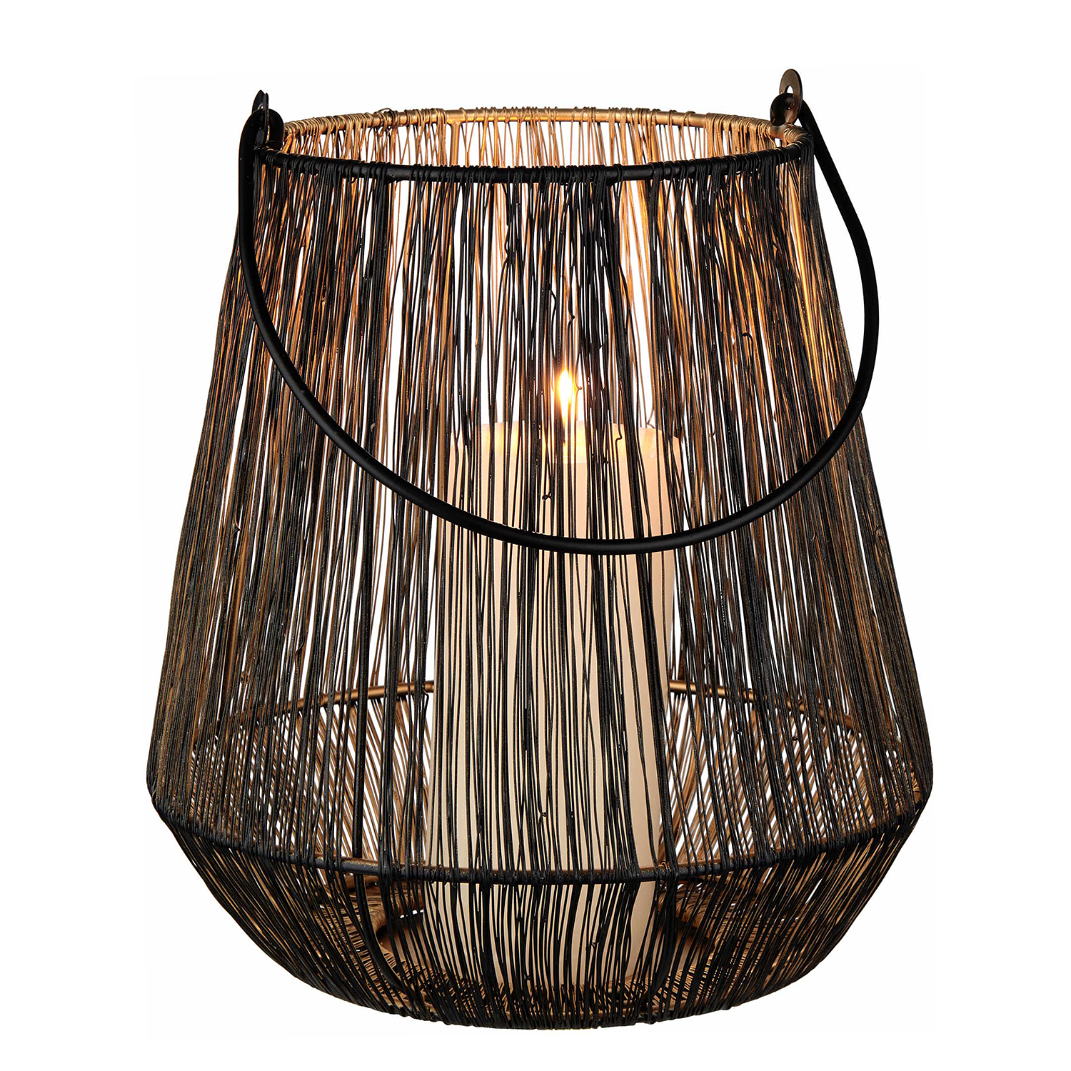 YOKO felinar negru | 25 cm