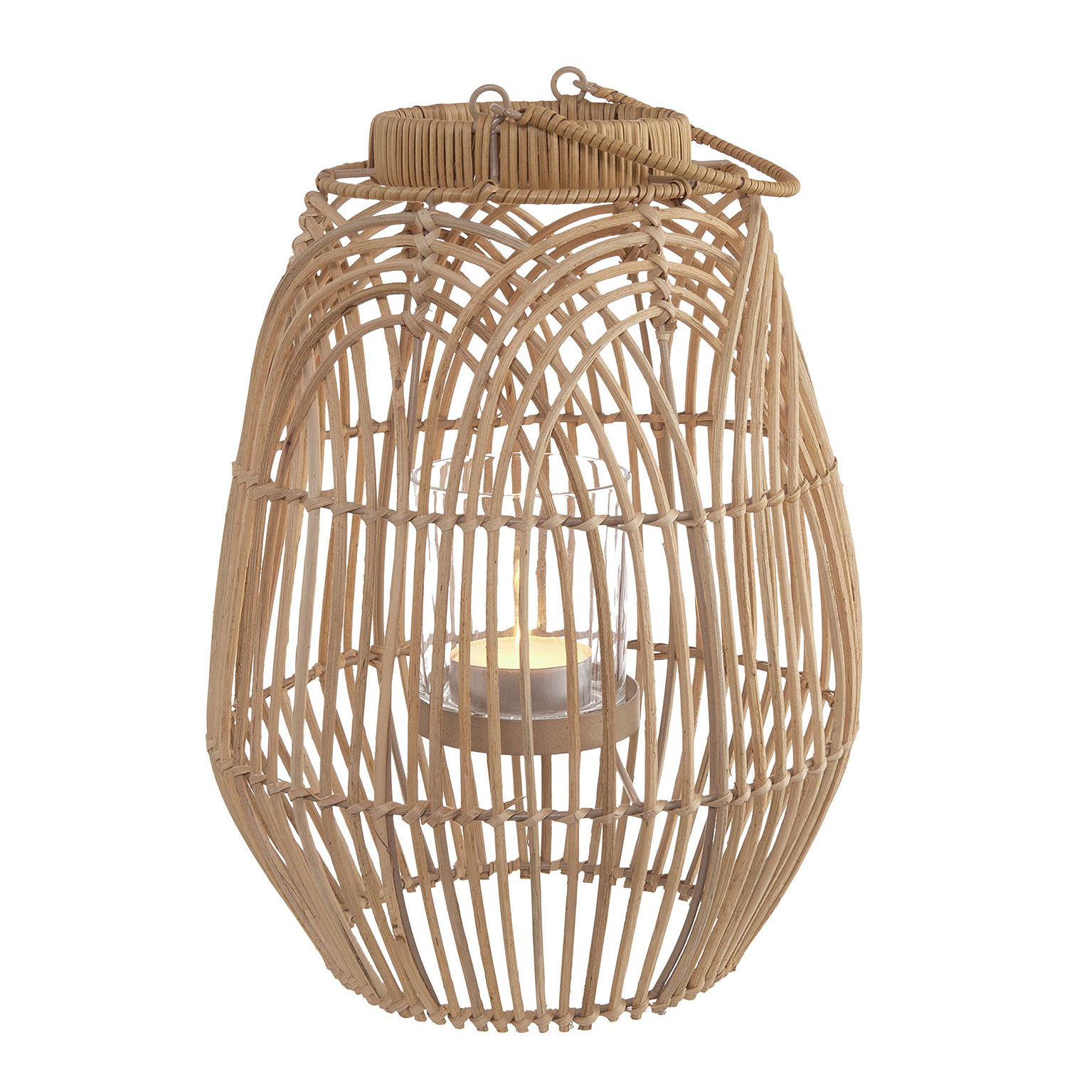 PEACEFUL HOME felinar din ratan 46cm