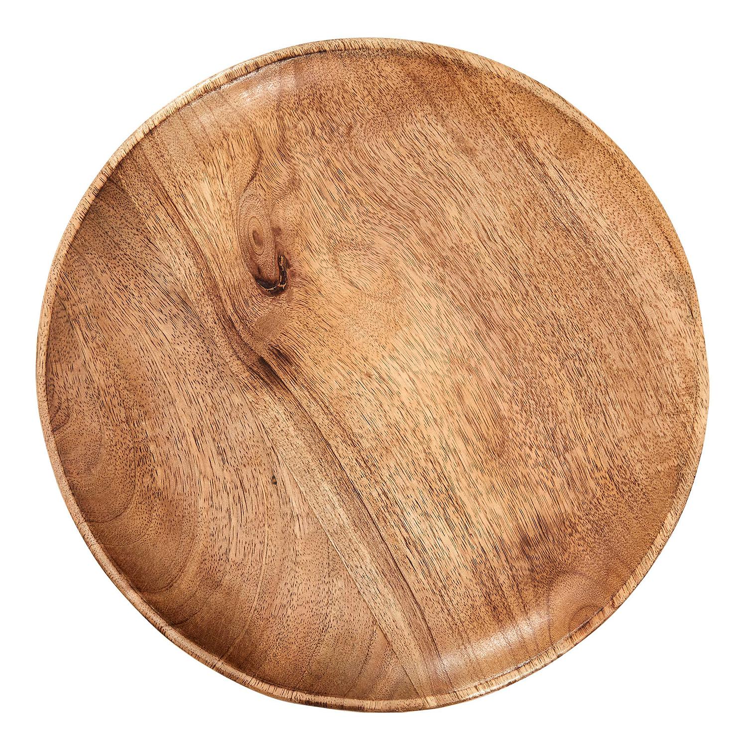 FOREST platou decorativ din lemn de mango, 30cm