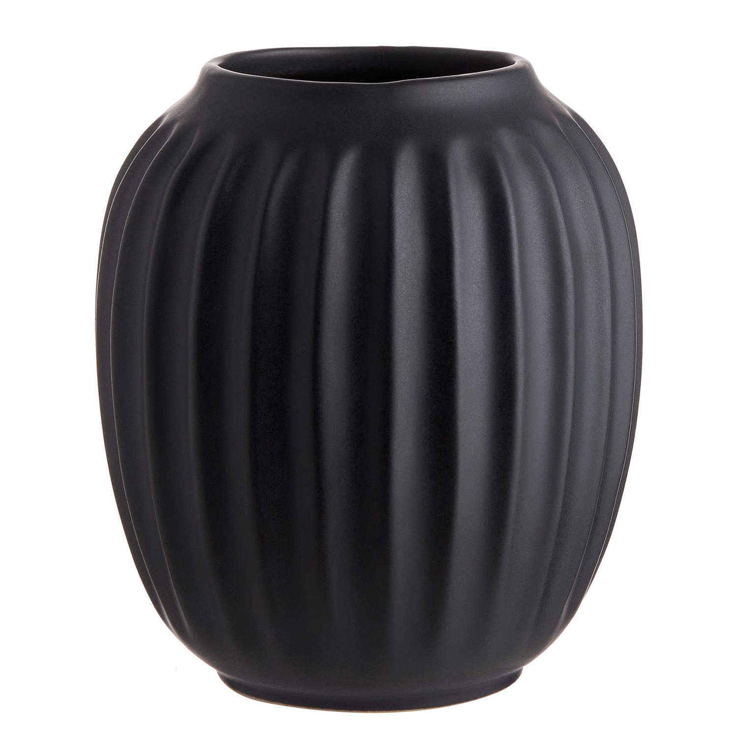 LIV vaza ceramica Ø10 H12,5cm, negru