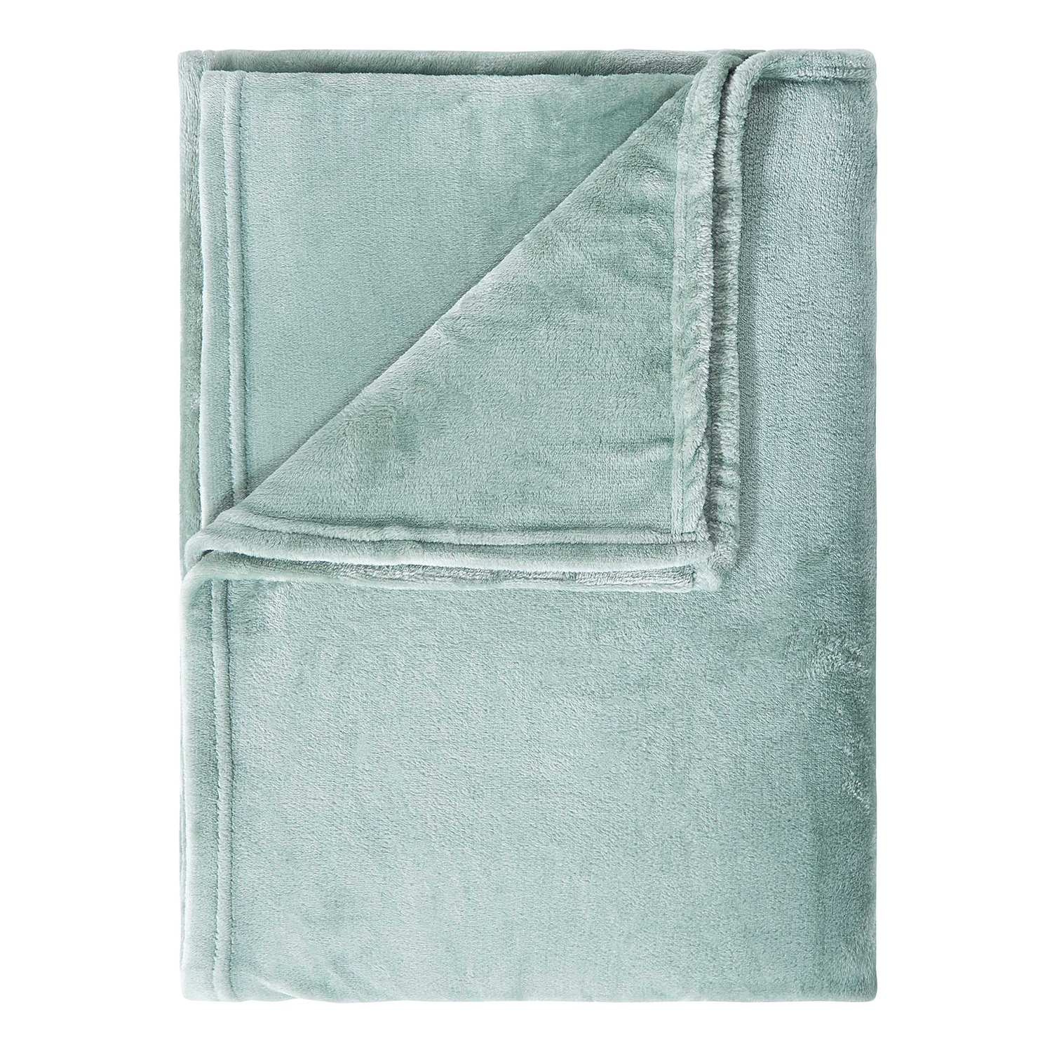 LAZY DAYS patura fleece 150x200 cm, salvie