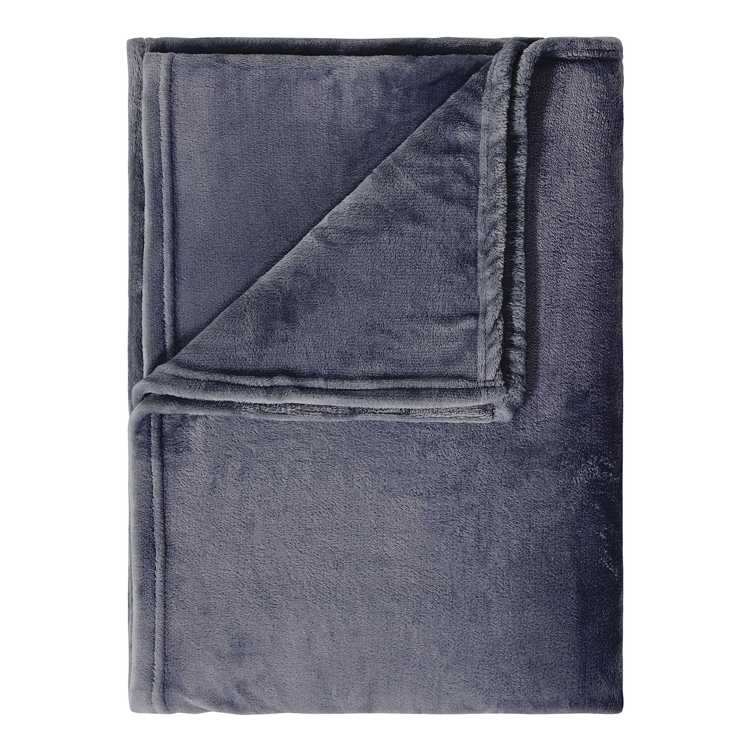LAZY DAYS patura fleece 150x200 cm, antracit