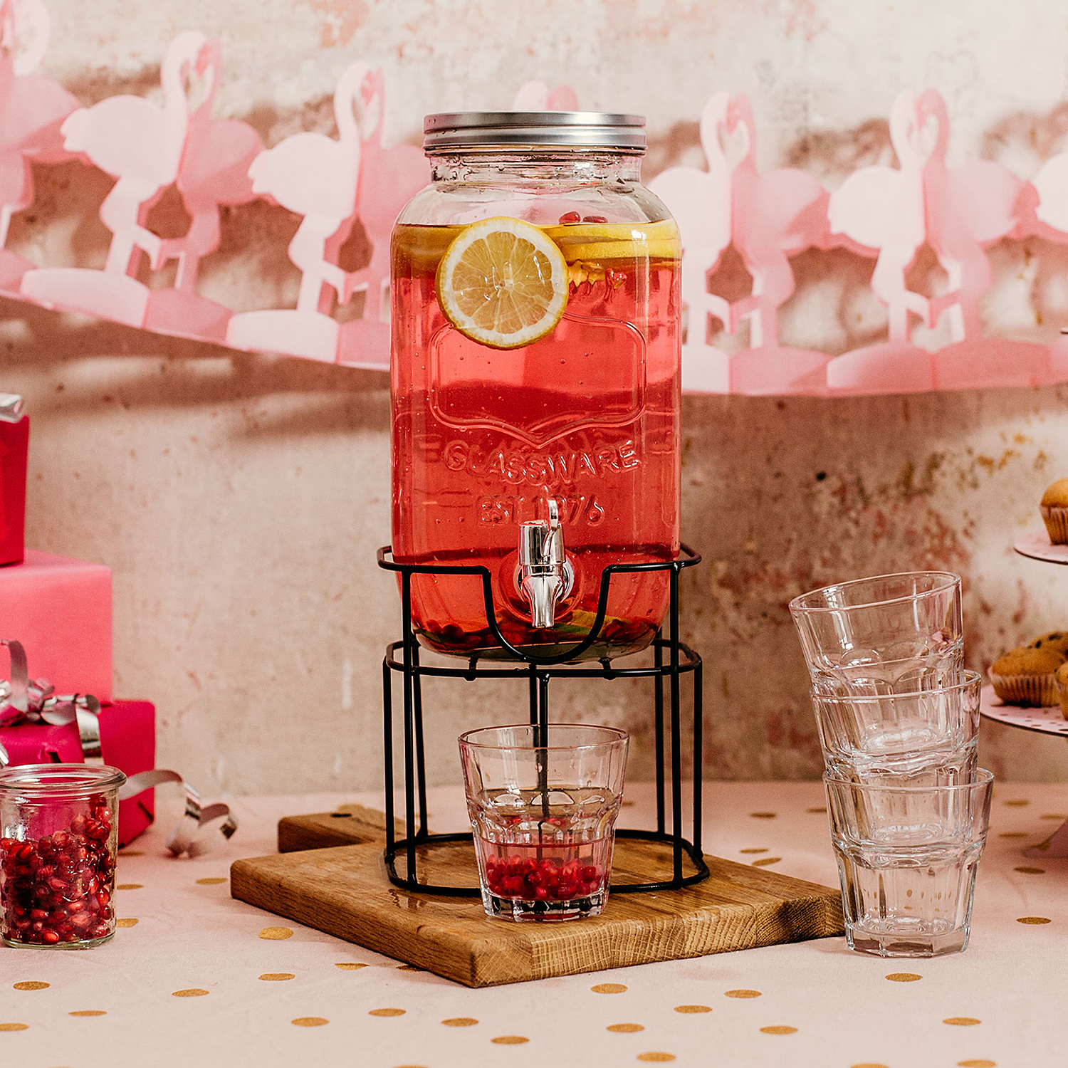 REFRESH dozator de suc din sticla 3,5l