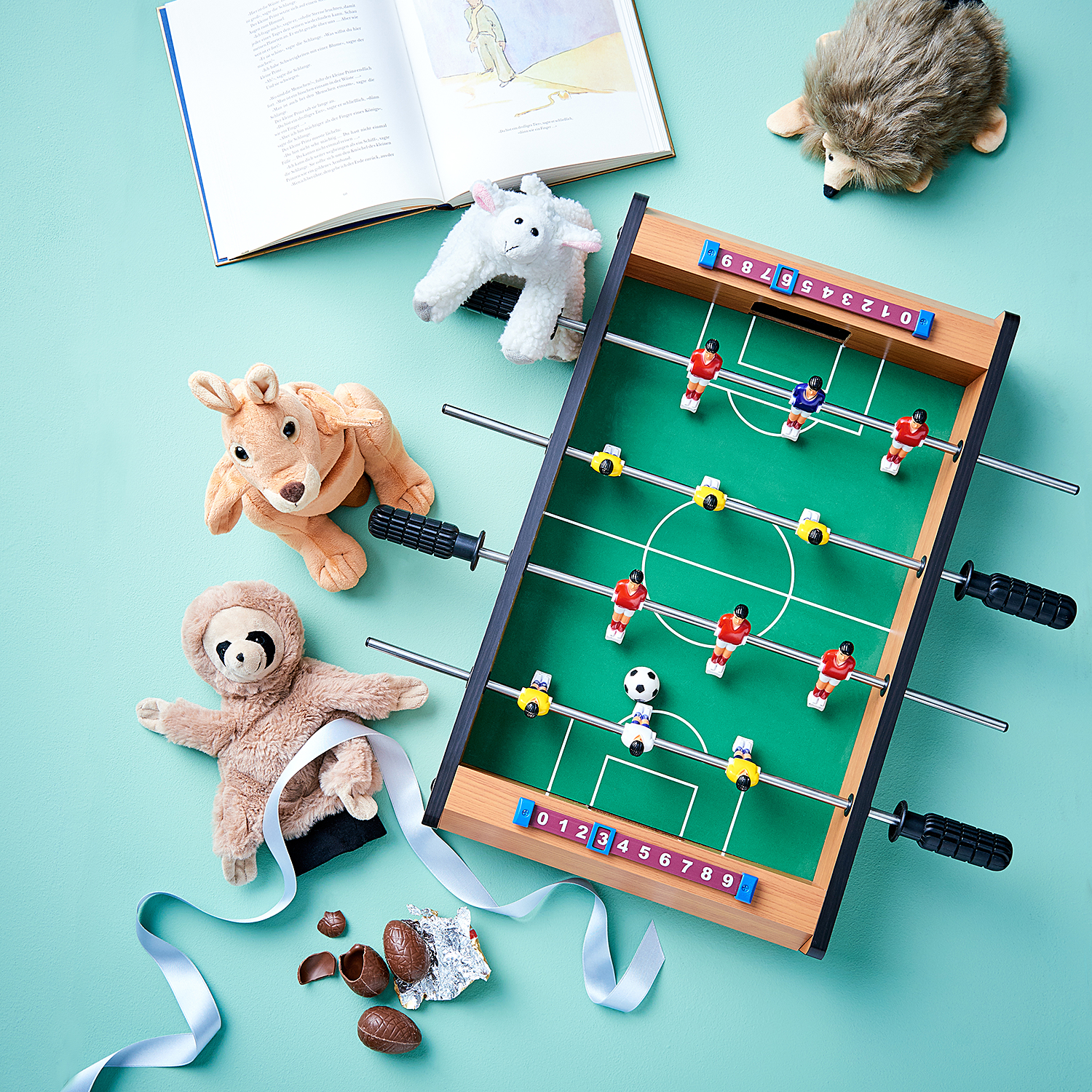 GOOOALIAT joc fotbal de masa 31x51x10,5 cm