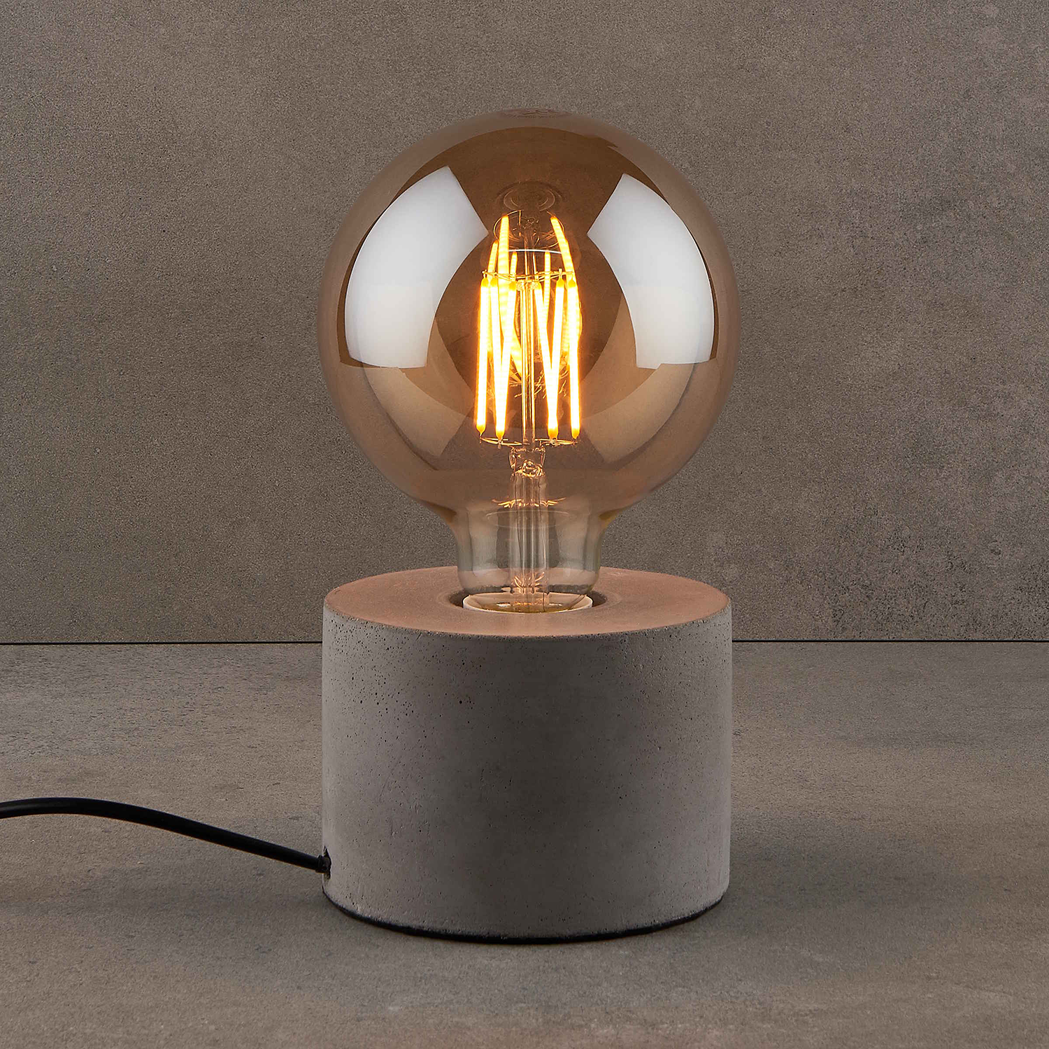 STILO lampa de masa cu baza de beton Ø13cm