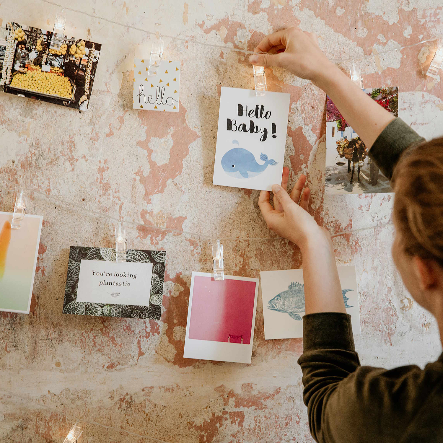 CLIP ART LED suporturi transparente 10L USB