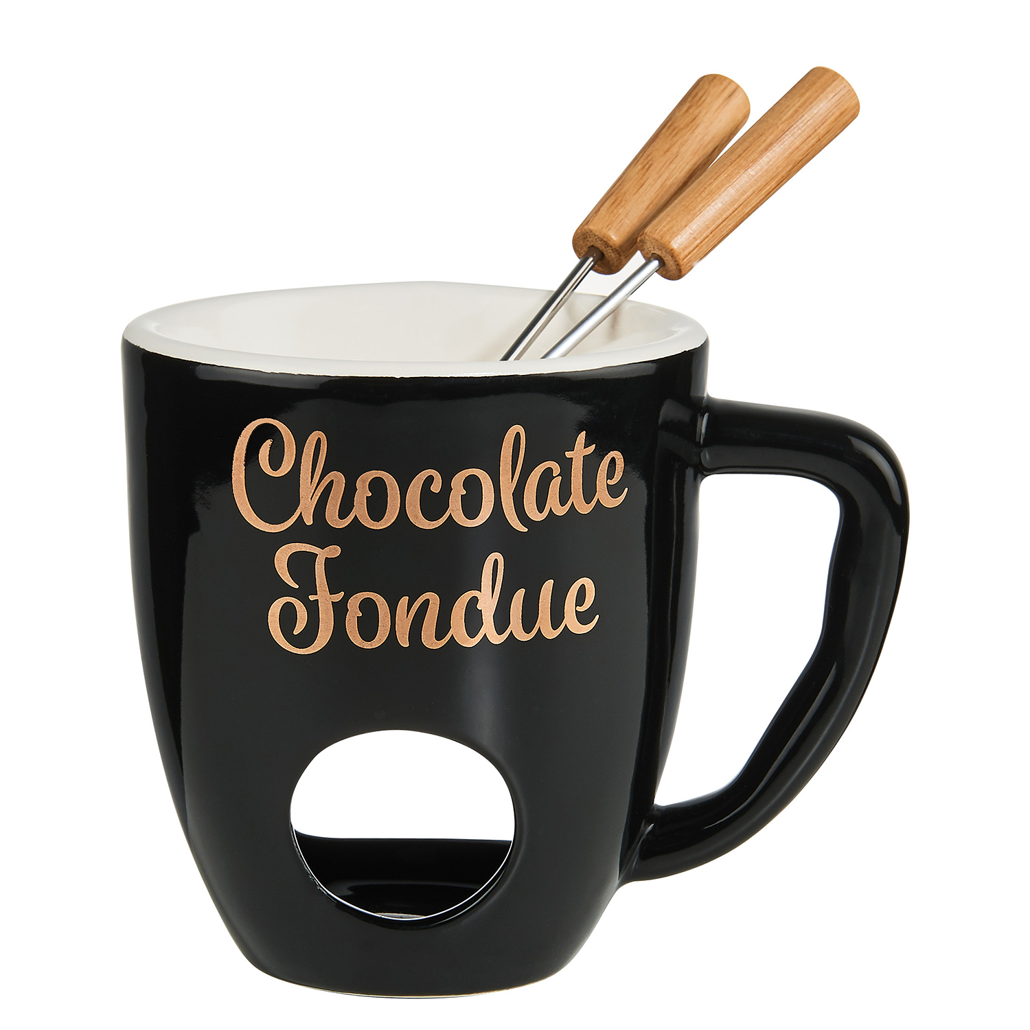 CHOCOLATE FONDUE cana, negru