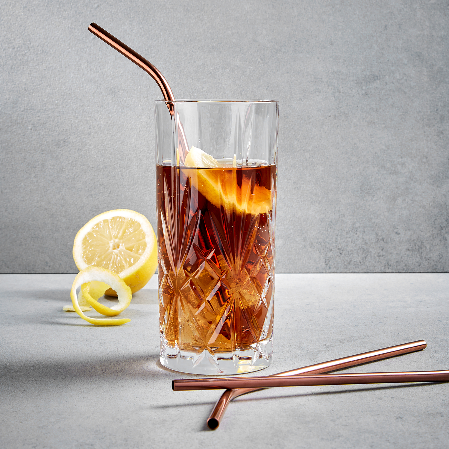 MANHATTAN LOUNGE paie inox 4 buc., rose-gold