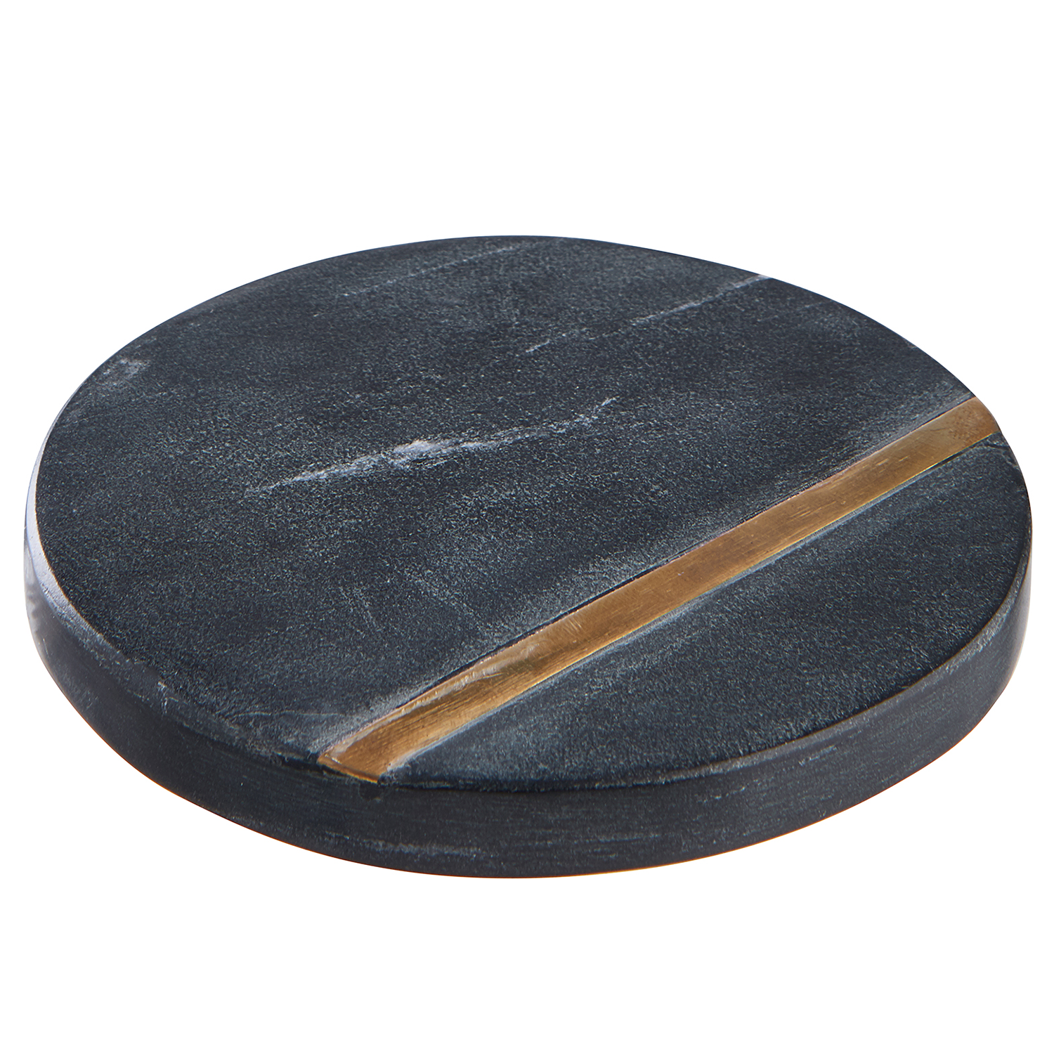 MARBLE suport pahar cu auriu negru