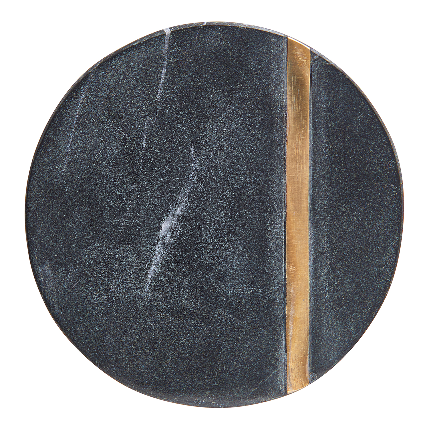 MARBLE suport pahar cu auriu negru