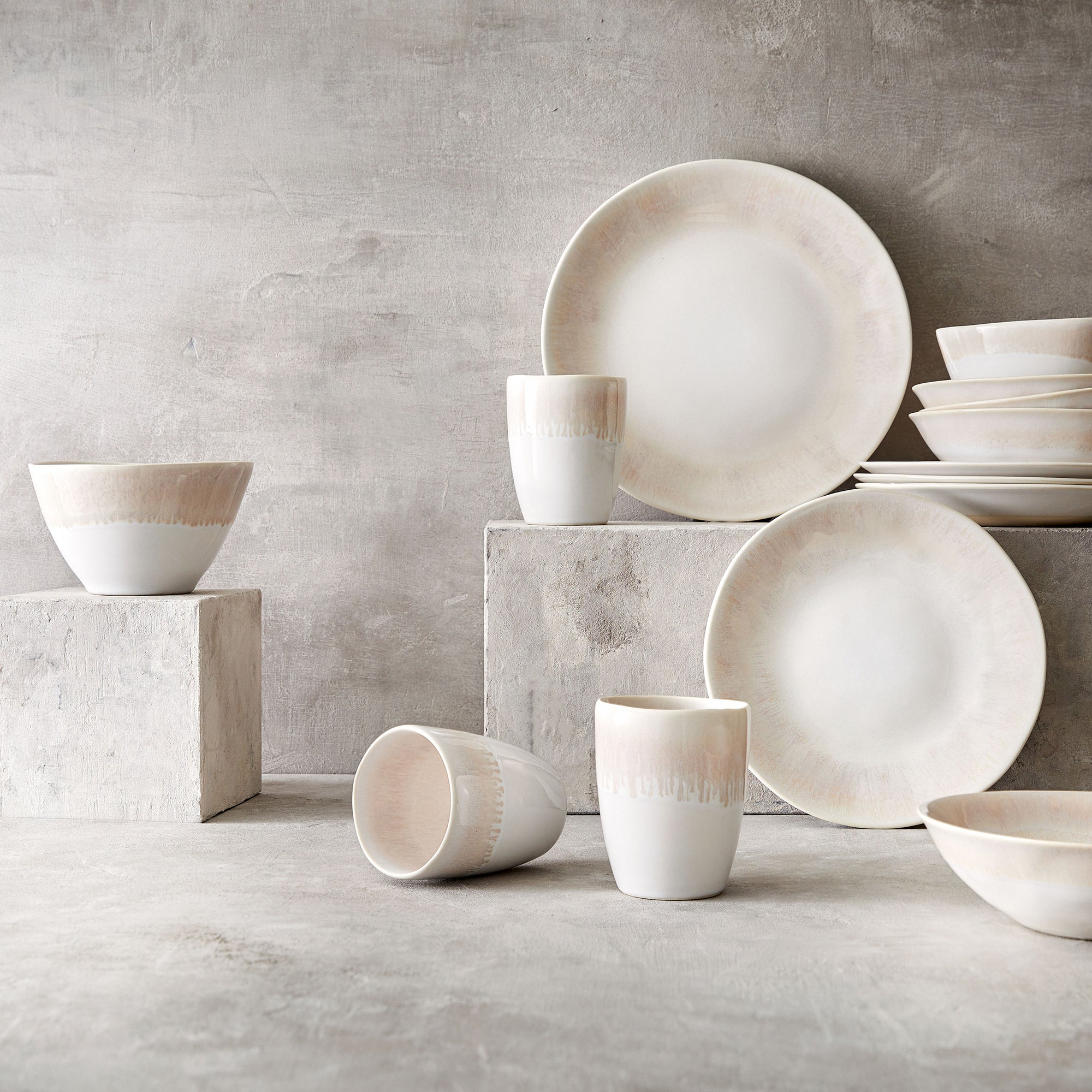 ATLANTIS farfurie pentru cina Ø28 cm, bej