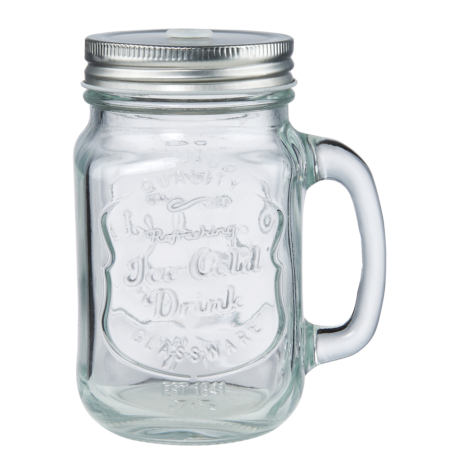 REFRESH cana de sticla transparent 450 ml