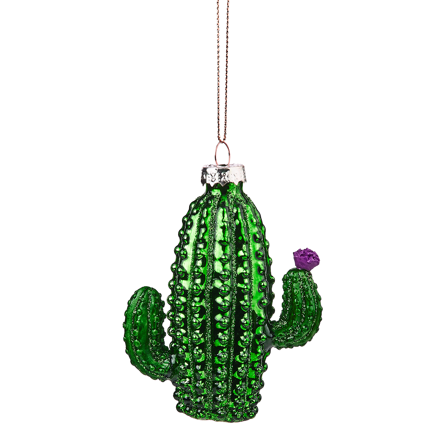 HANG ON ornament sticla cactus