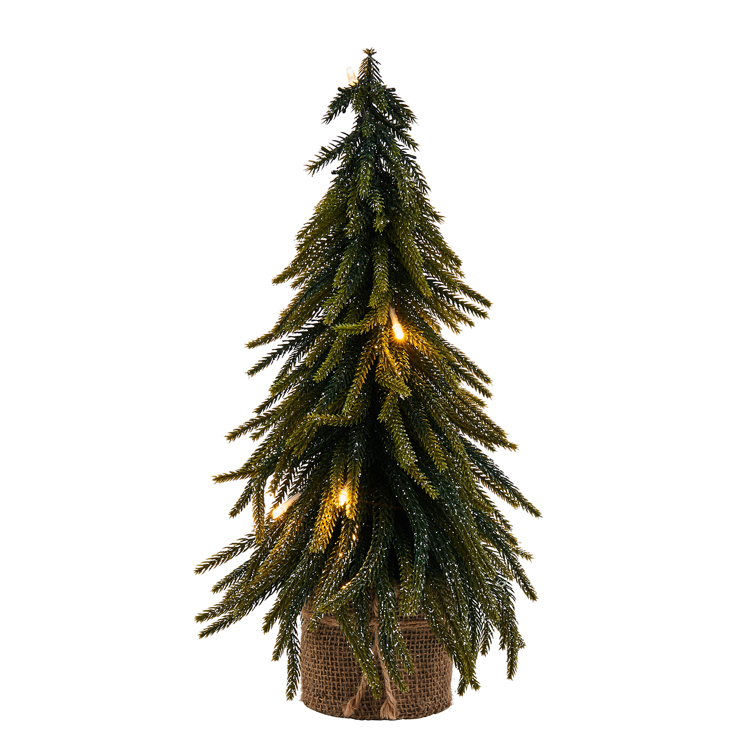 TREE OF THE MONTH finisaj auriu cu LED 40cm