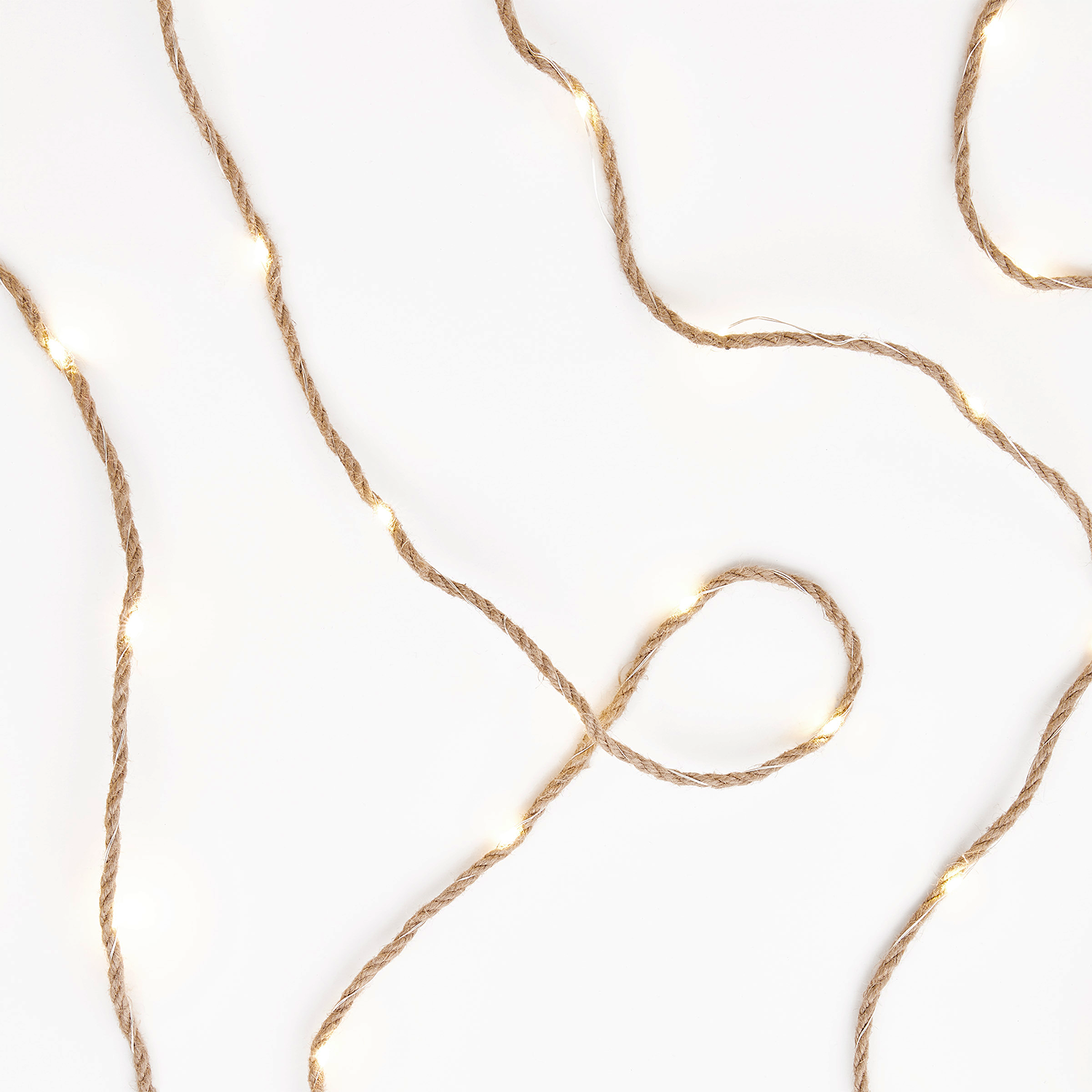 FARMHOUSE instalatie din sfoara naturala 10m