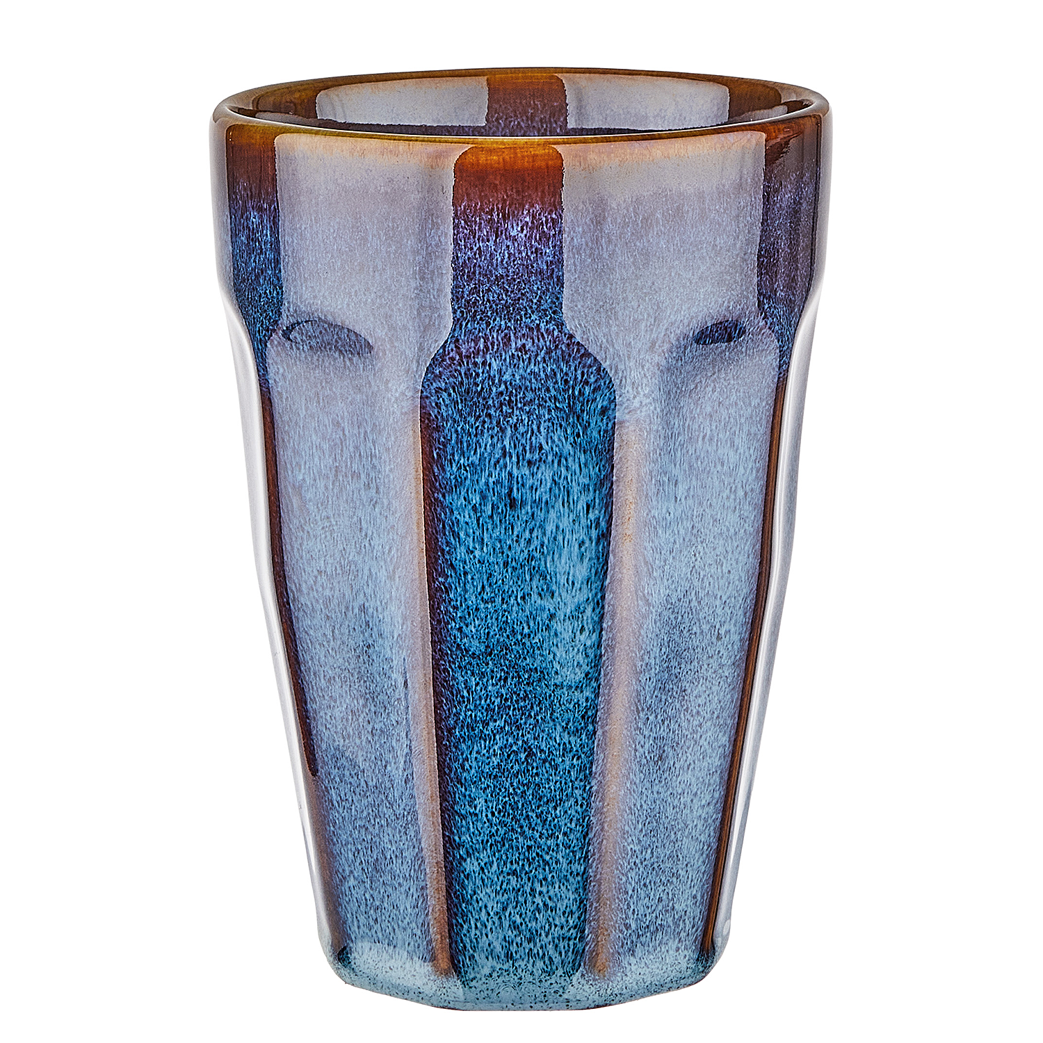 BERGAMO cana Latte Macchiato 330ml, albastru