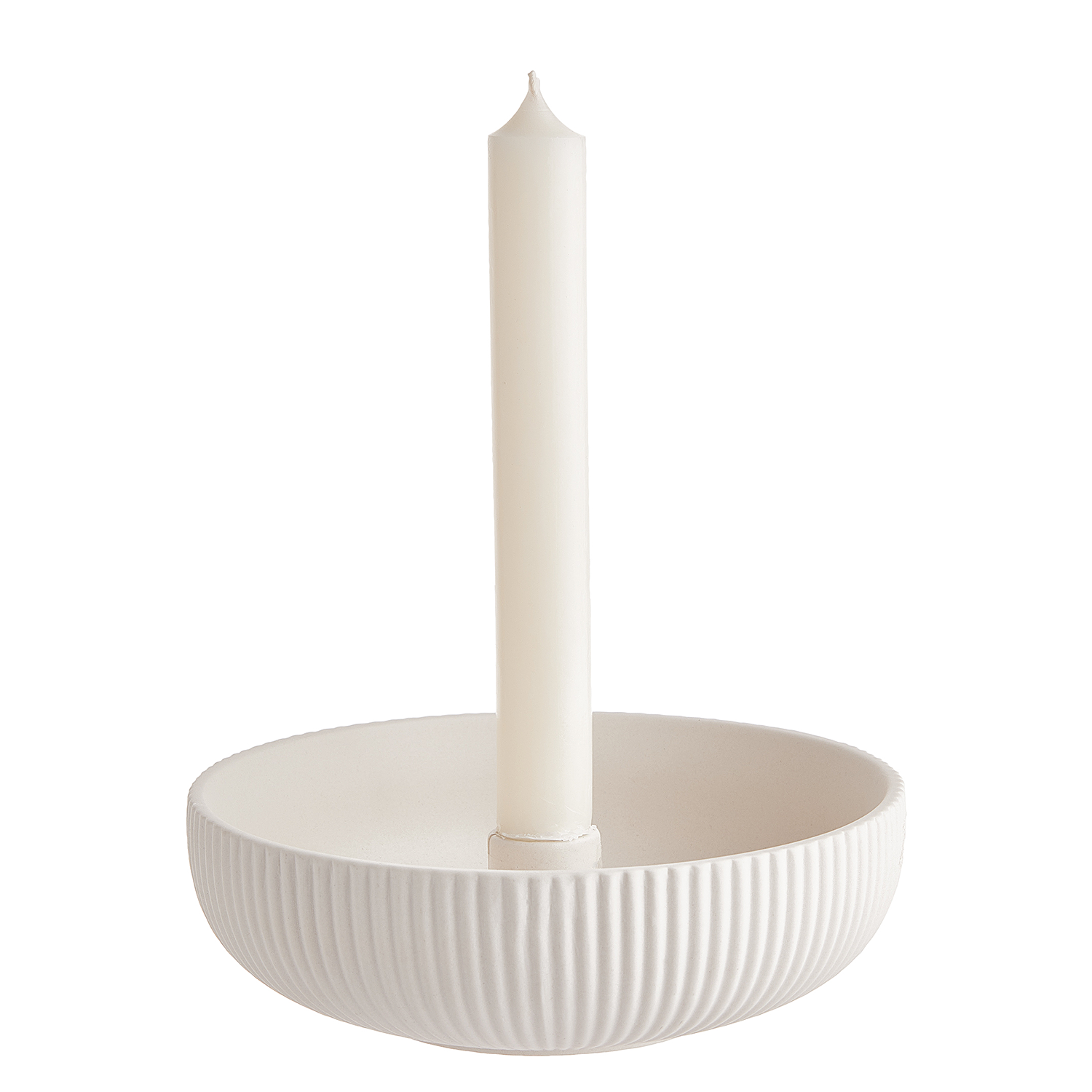 CANDLE BOWL suport pentru lumanare de cina, bej