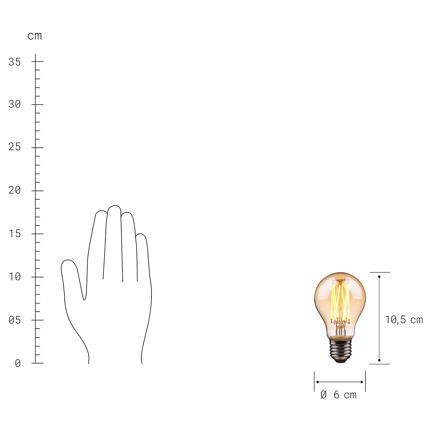 BRIGHT LIGHT bec A60