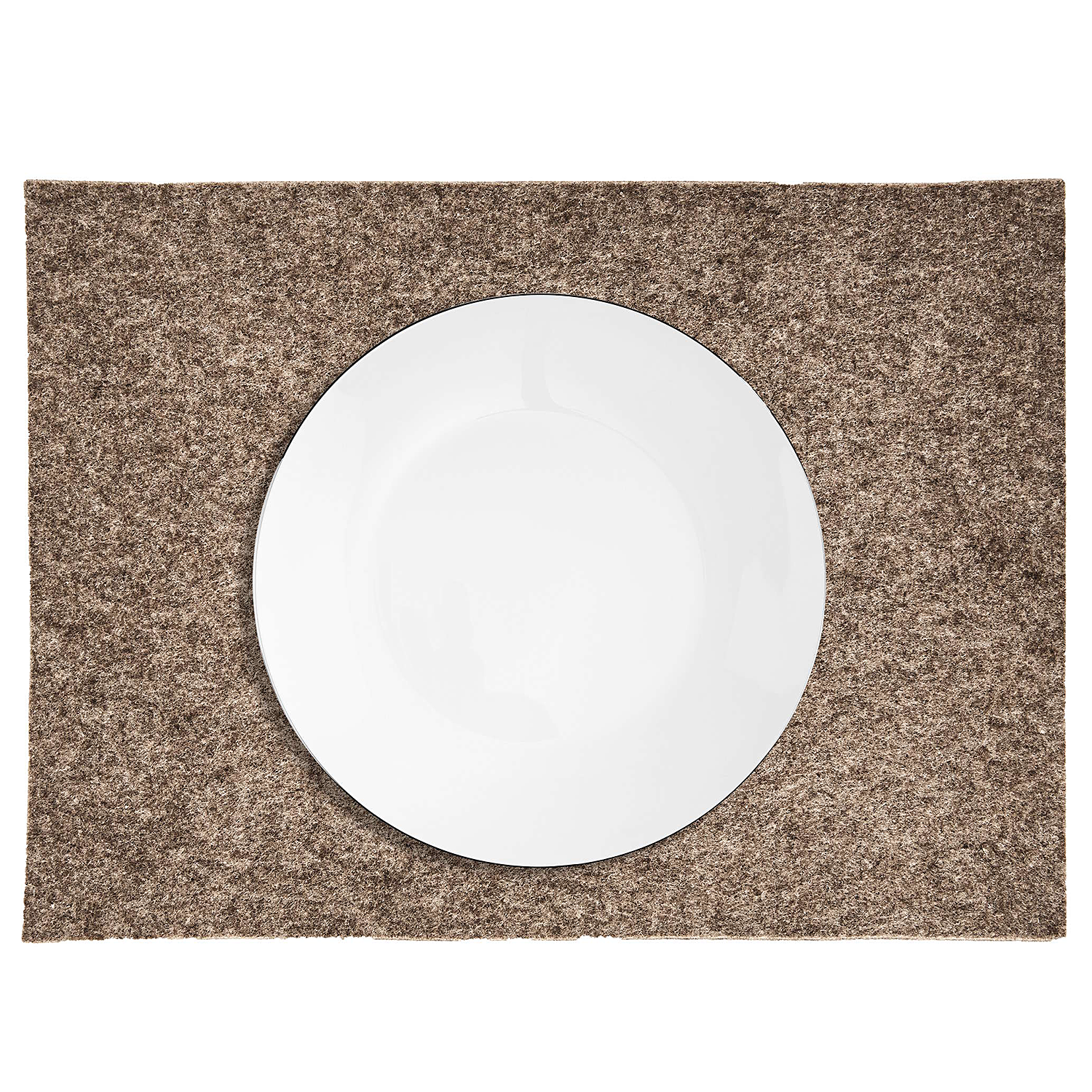 FELTO suport farfurii 33x45cm, taupe chambray