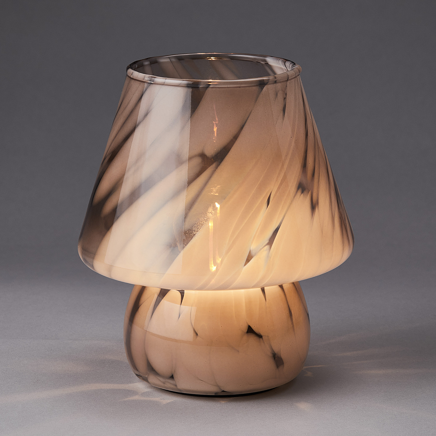 MISS MARBLE Lampa LED 16.5cm bej