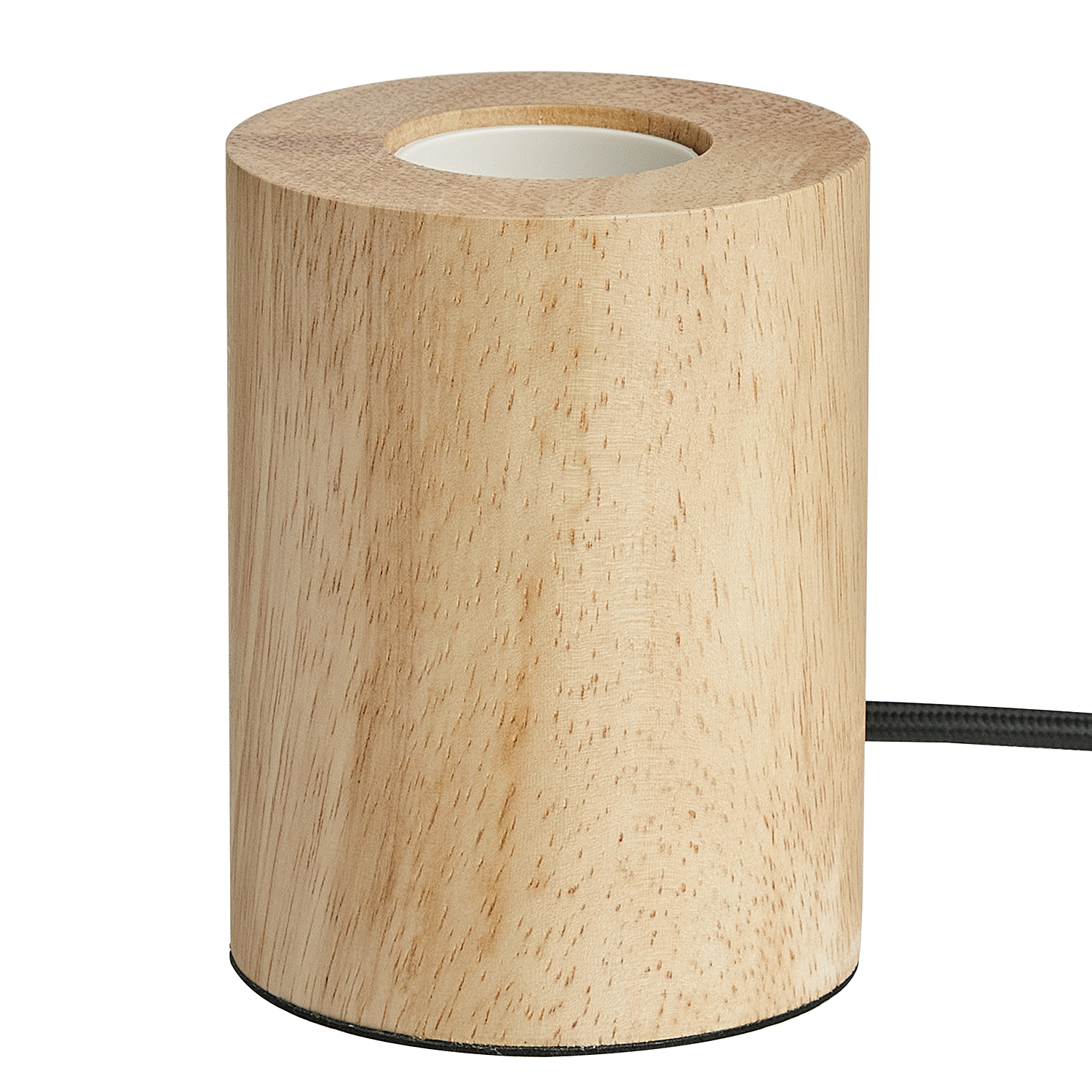 STILO lampa de masa din lemn rotunda