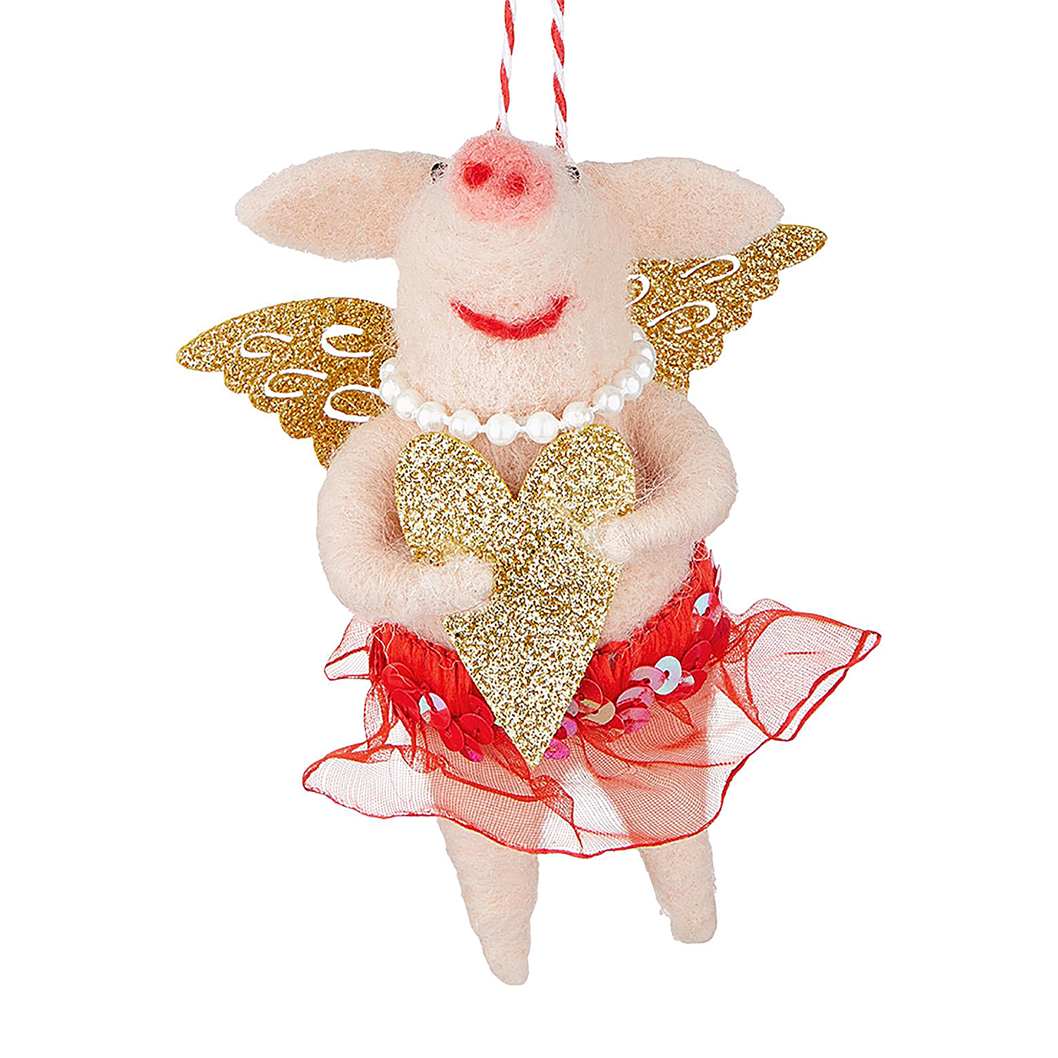 HANG ON ornament fetru purcelus