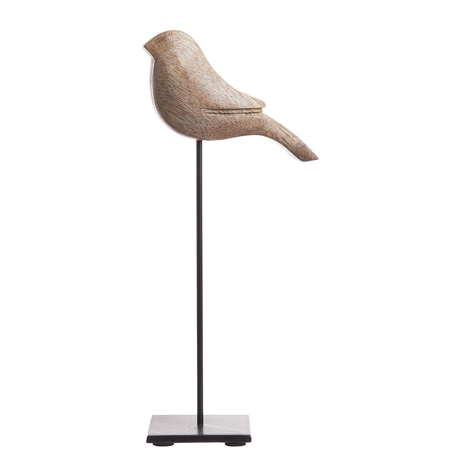 BIRDY decoratiune lemn/metal 25cm