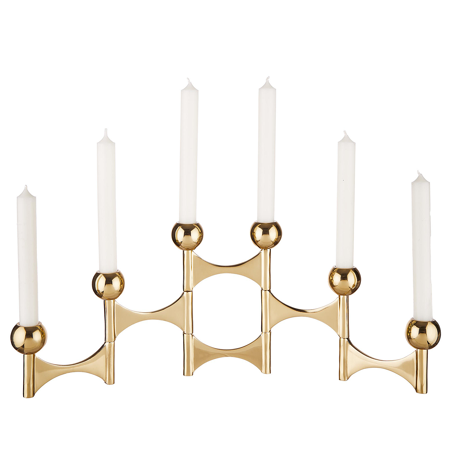 VARIATION suport lumanare pliabil, auriu