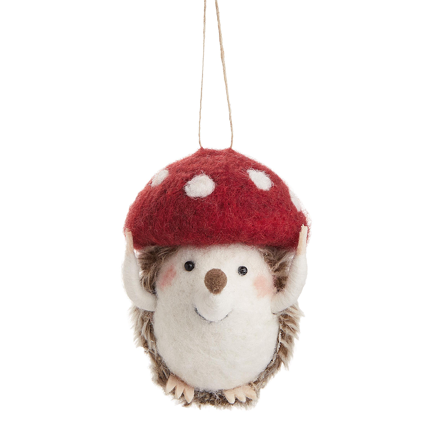 HANG ON ornament arici cu palarie fetru