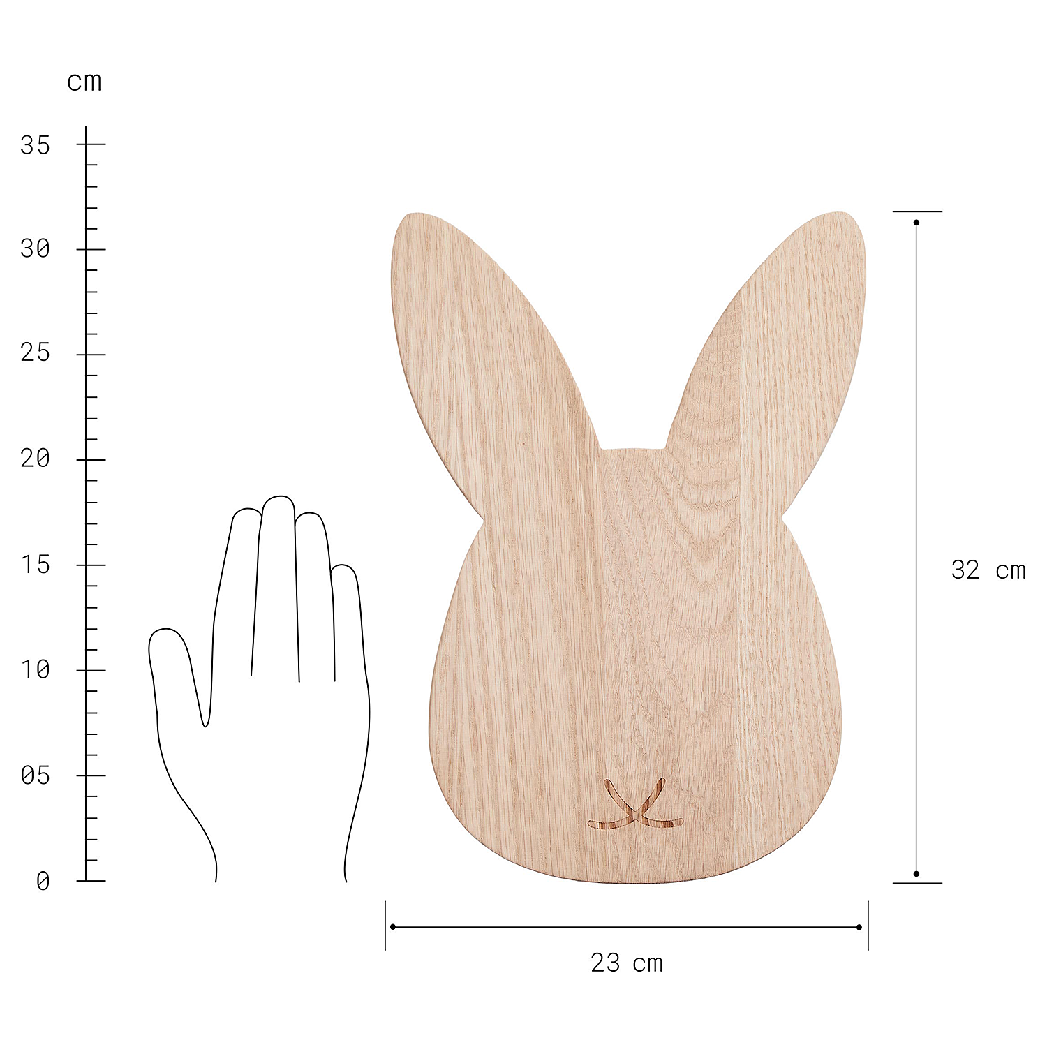 OAK KITCHEN tocator iepure