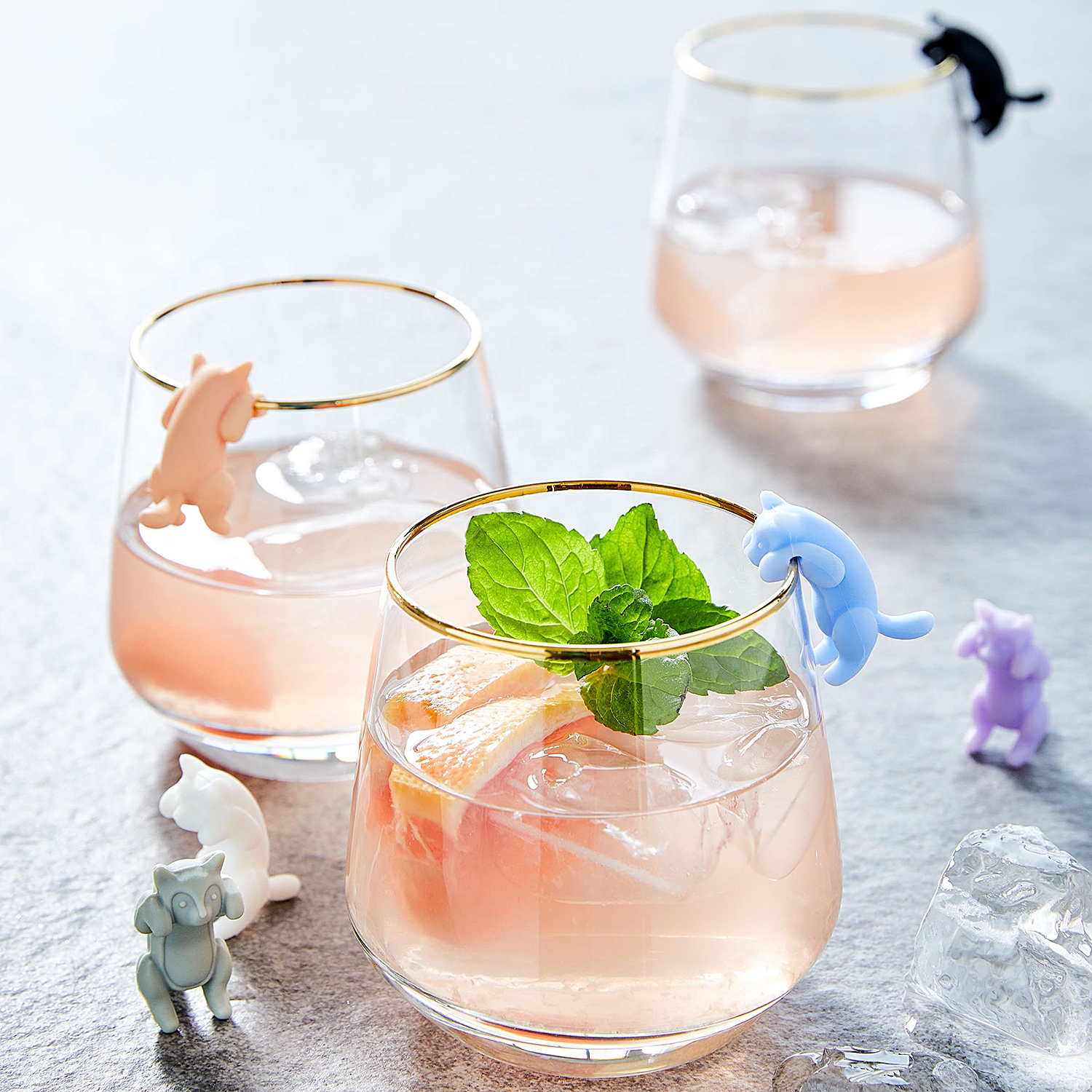 MY DRINK marcator pahare pisici 6 buc.