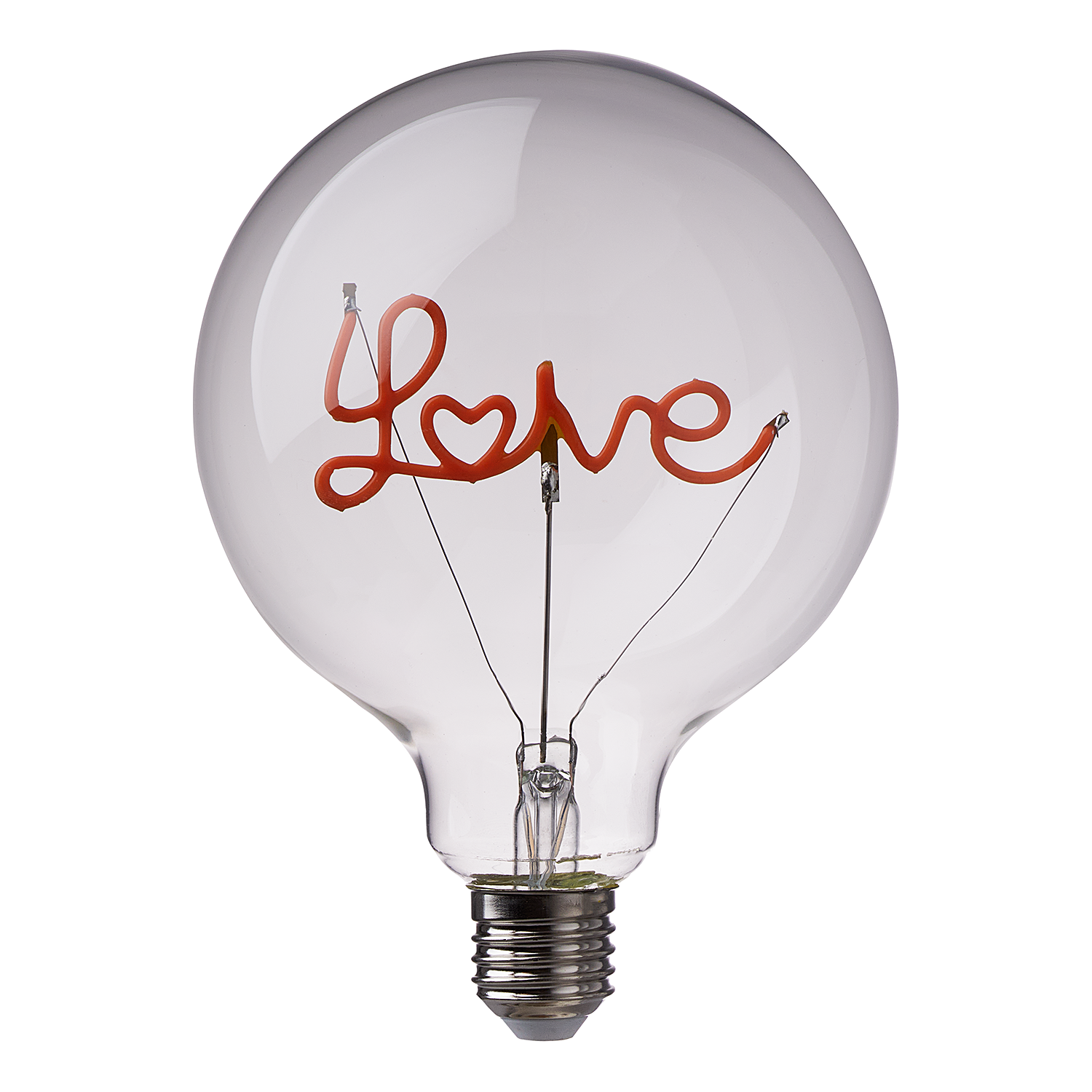 BRIGHT LIGHT bec LED - LOVE roz