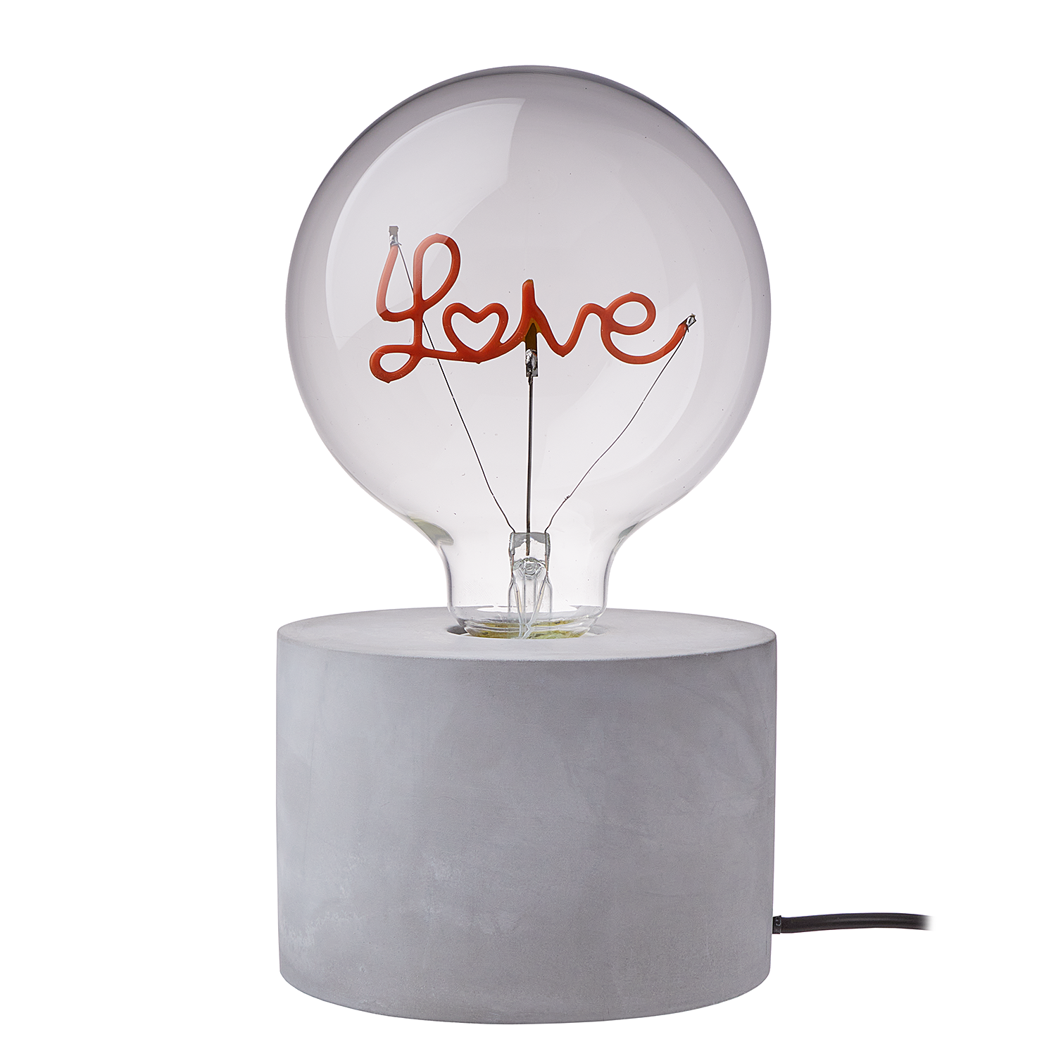 BRIGHT LIGHT bec LED - LOVE roz