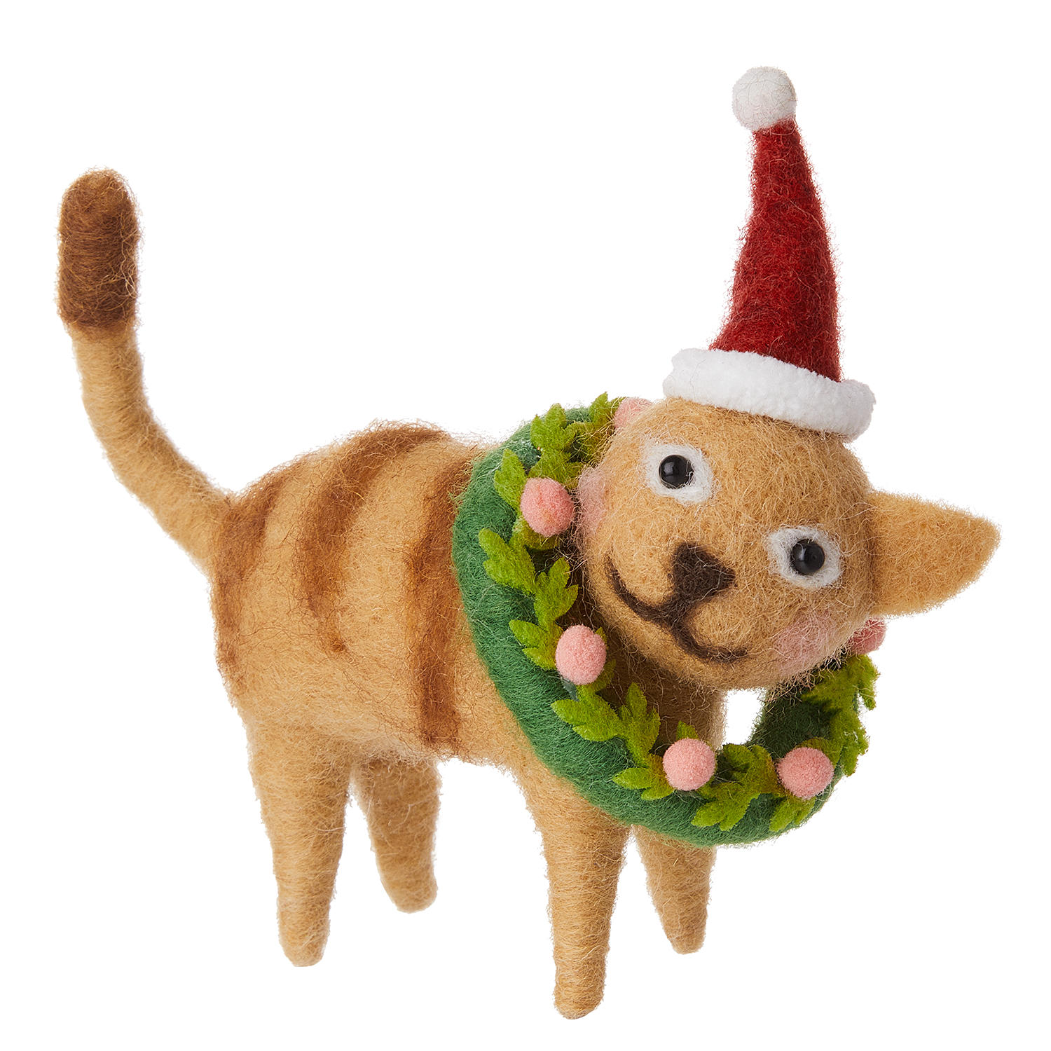 HANG ON pisica cu coronita fetru lana