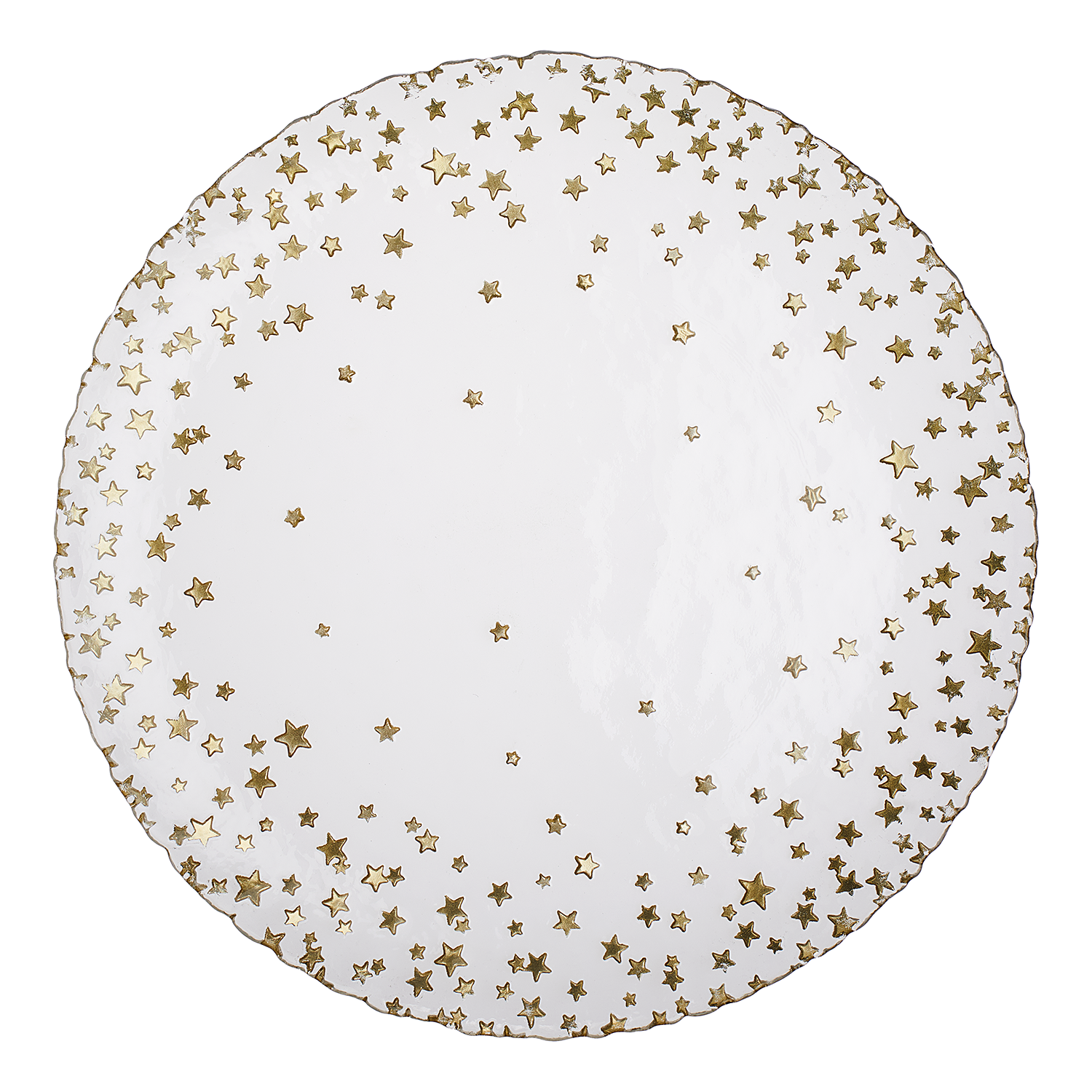 STARS farfurie din sticla stele 32 cm