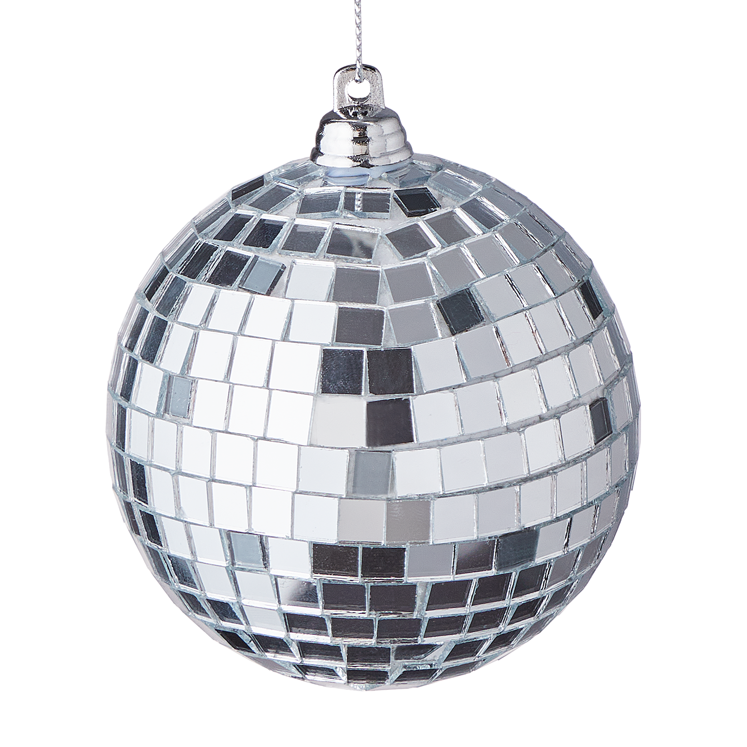 DISCO bila oglinda Ø8cm, argintiu