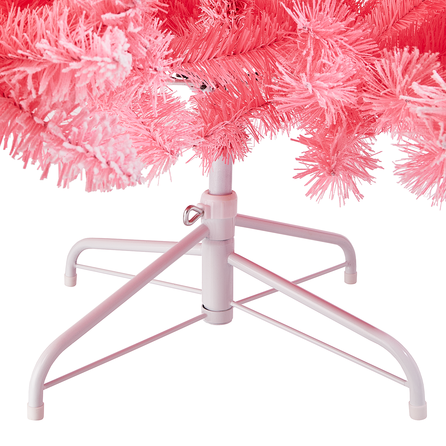 TREE OF THE MONTH brad artificial - roz cu zapada | 180 cm