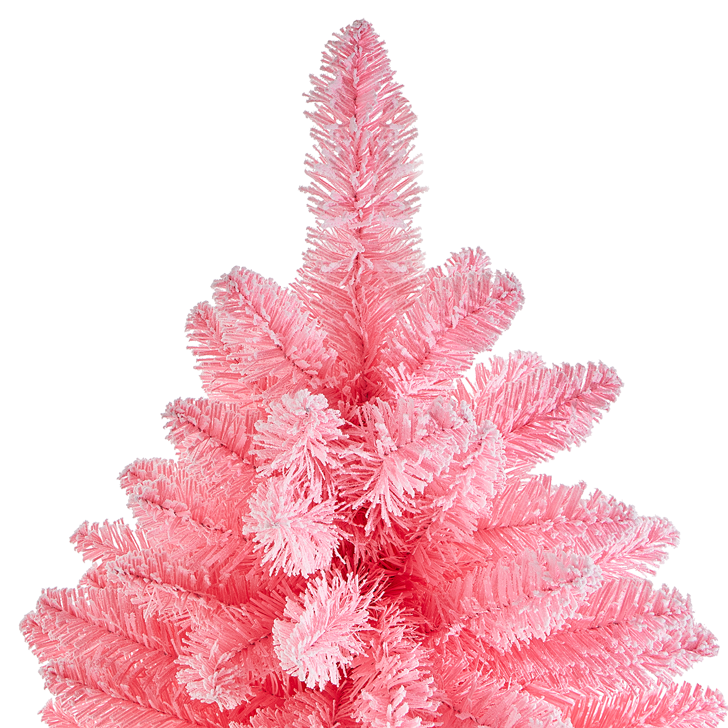 TREE OF THE MONTH brad artificial - roz cu zapada | 90 cm