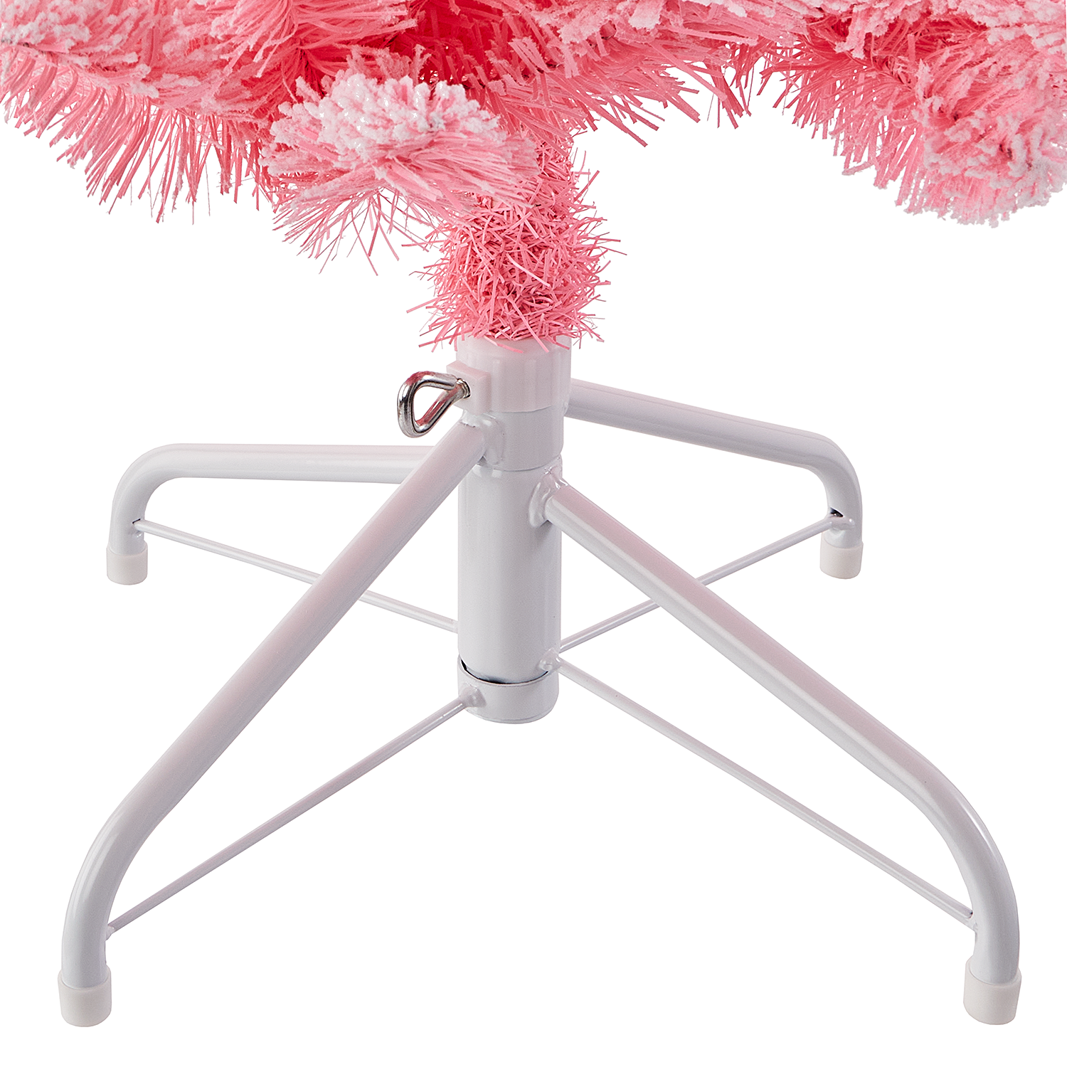 TREE OF THE MONTH brad artificial - roz cu zapada | 90 cm