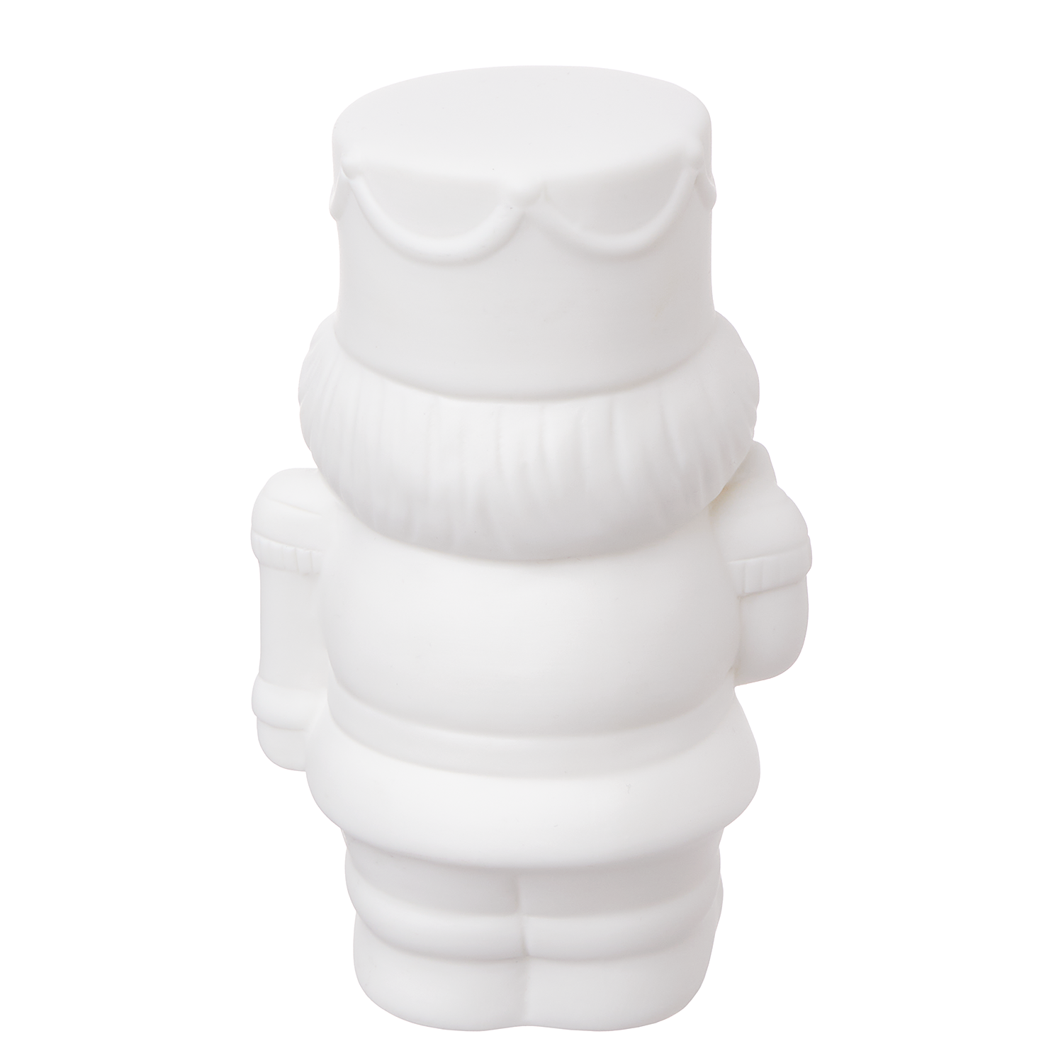 WHITE CHRISTMAS spargator de nuci 13cm, LED